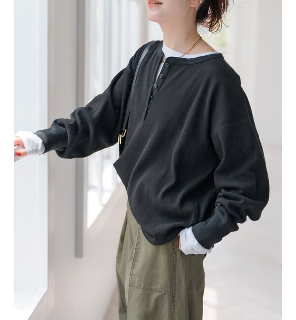Spick and Span「《WEB限定 / 追加3》2枚SETヘンリーネックプルオーバー」|Tシャツ・カットソー|