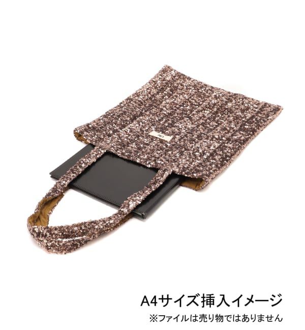 Spick and Span「《一部店舗+WEB限定》Uhr/ウーア 別注SPANGLE TOTE*」|トートバッグ|