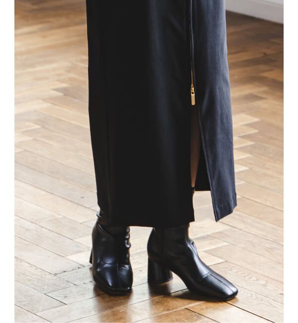 NOBLE「《追加2》RyNyコンフォートストレッチジップタイトスカート」|スカート|