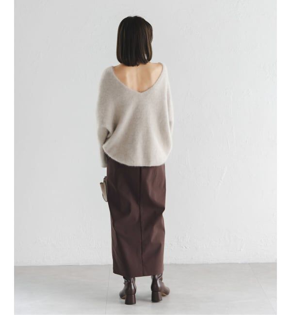 NOBLE「《追加2》RyNyコンフォートストレッチジップタイトスカート」|スカート|