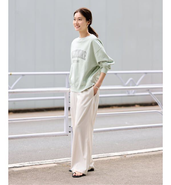 FRAMeWORK「PRINT スウェット」|スウェット・ジャージ|