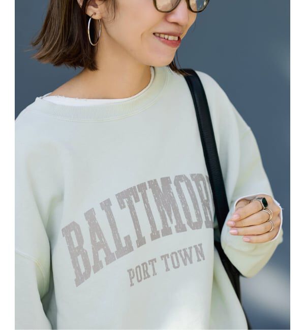 FRAMeWORK「PRINT スウェット」|スウェット・ジャージ|