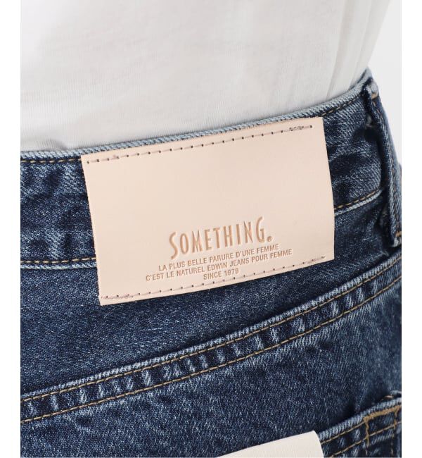 Spick and Span「SOMETHING / サムシング 別注 VINTAGE SLIM WIDE*」|デニム|