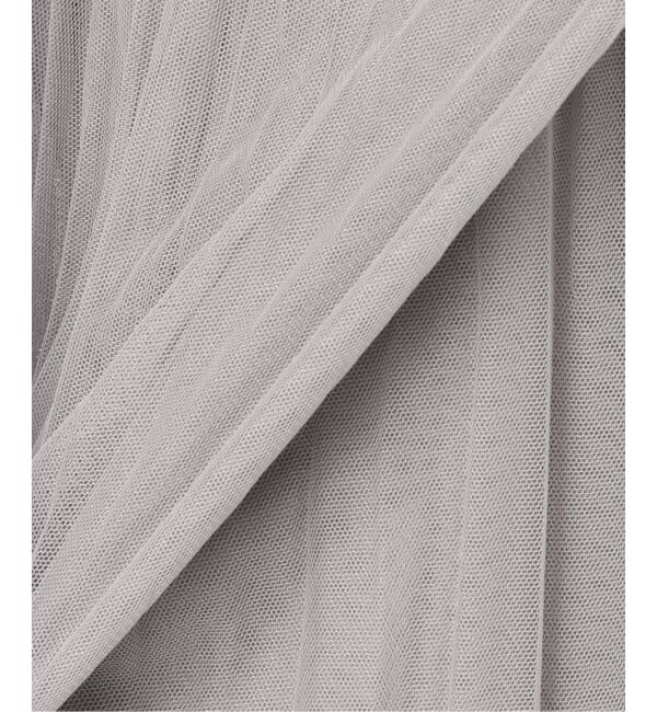 Spick and Span「《追加2》ランダムチュールプリーツスカート」|スカート|