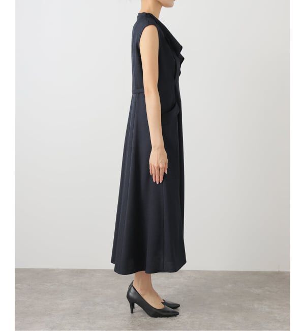  「《追加》【洗える】アシメラペルツイルワンピース」|ワンピース|