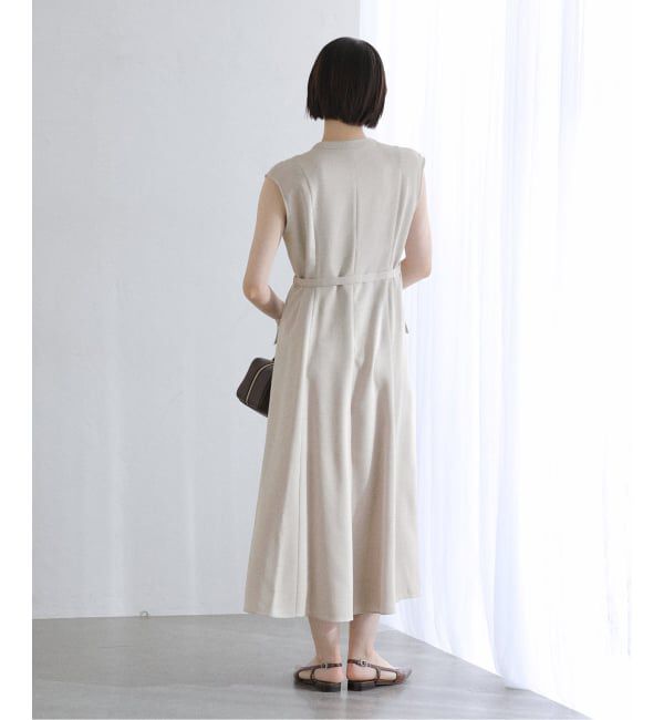  「《追加》【洗える】アシメラペルツイルワンピース」|ワンピース|