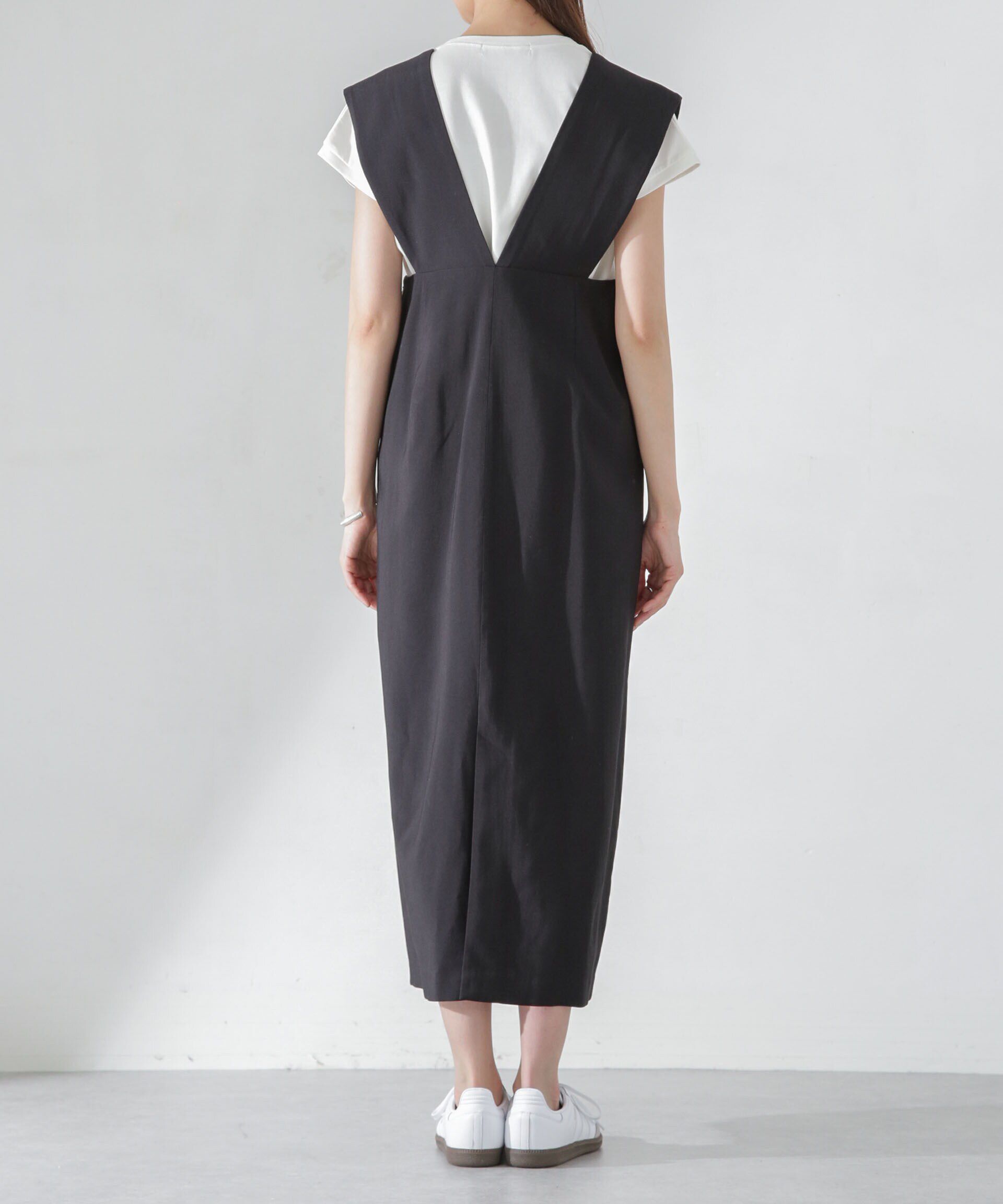 nano･universe「Iラインジャンパースカート」|ワンピース|