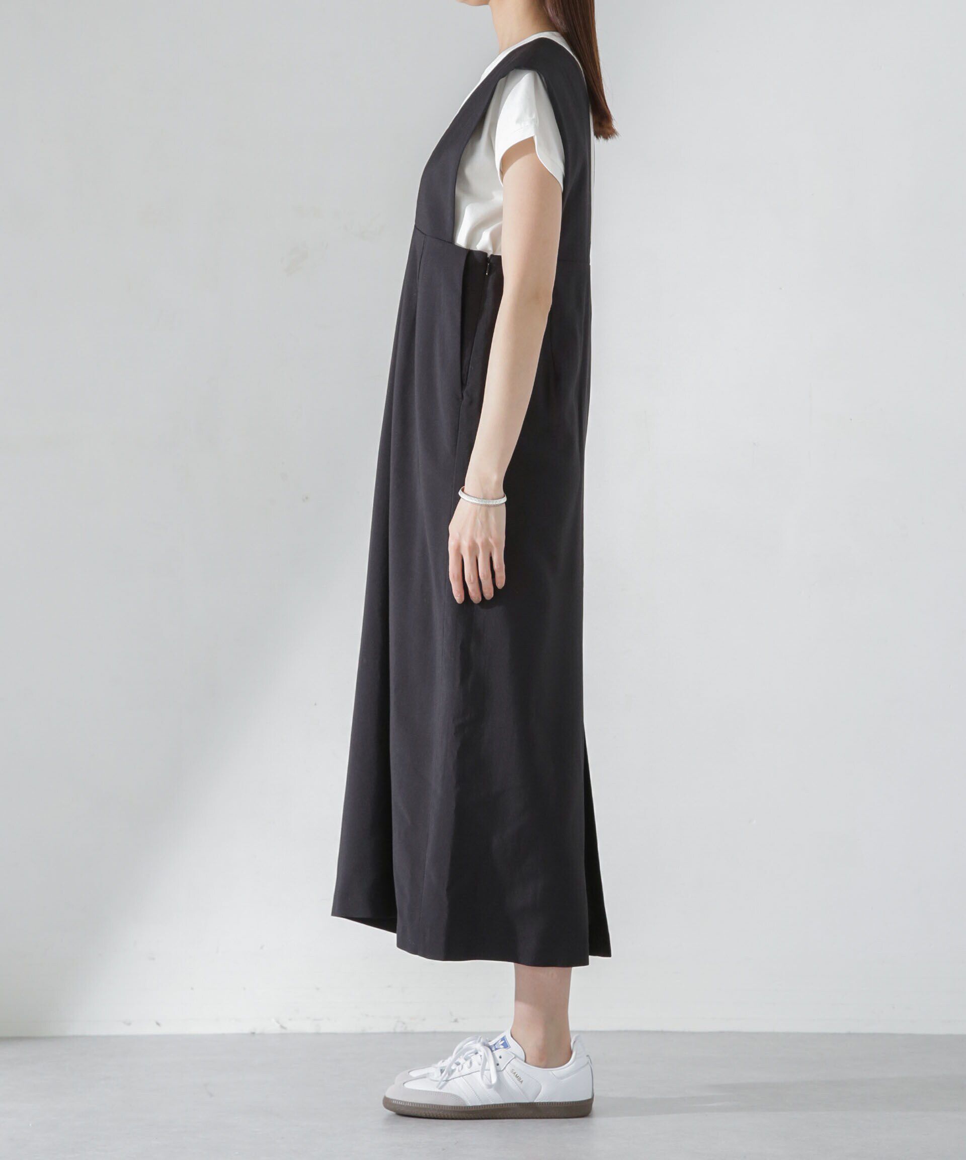 nano･universe「Iラインジャンパースカート」|ワンピース|