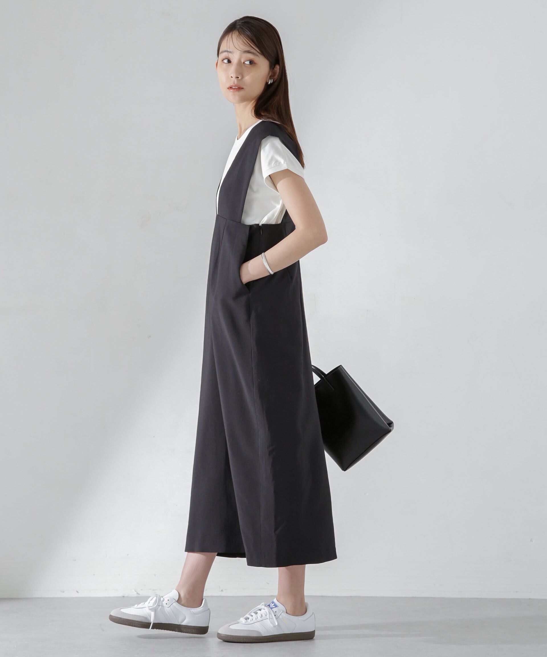 nano･universe「Iラインジャンパースカート」|ワンピース|