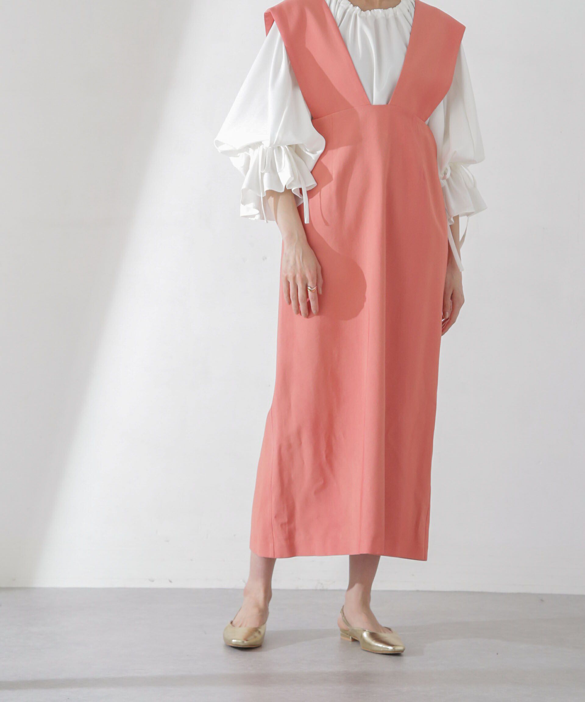 nano･universe「Iラインジャンパースカート」|ワンピース|