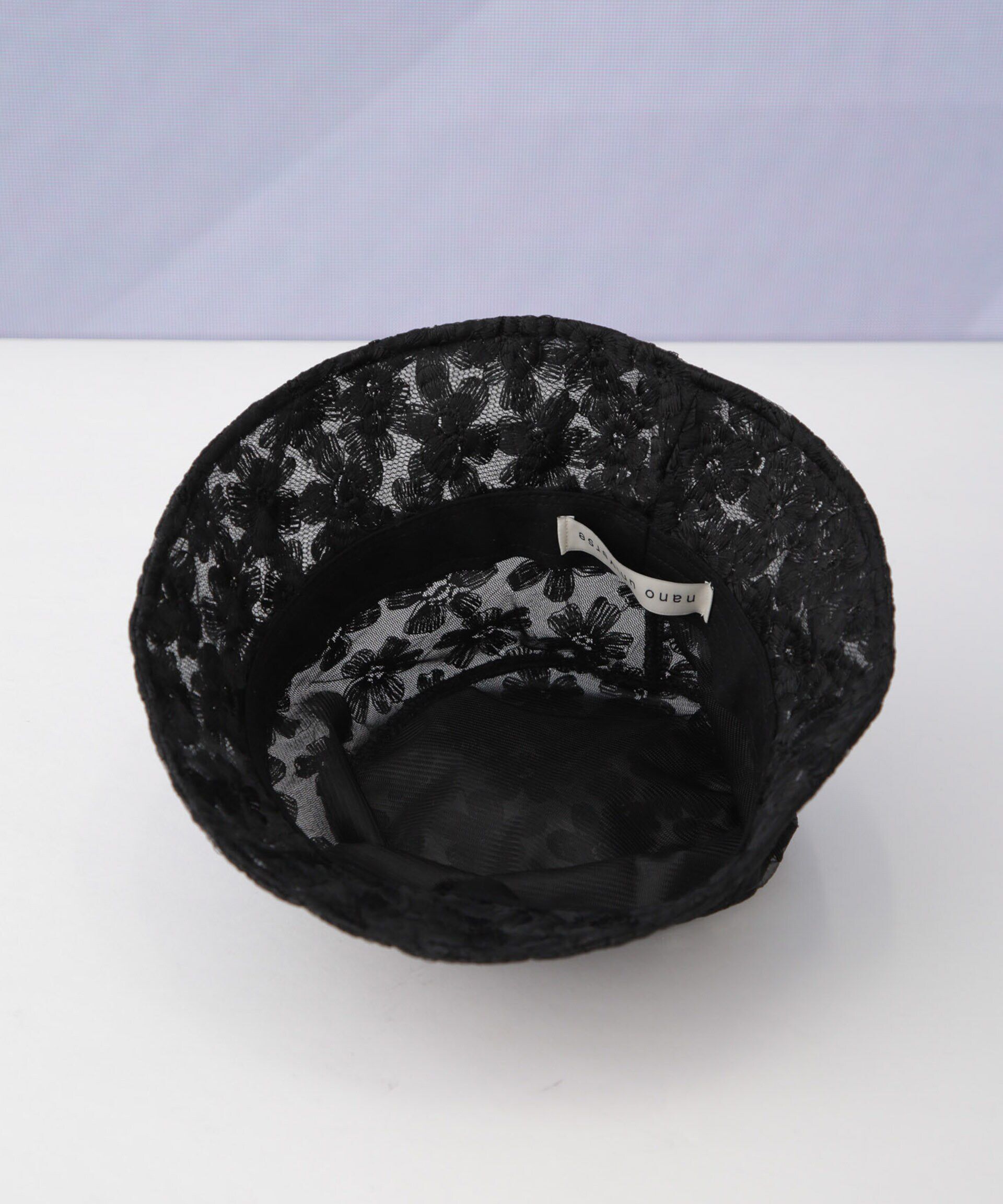 nano･universe「レースバケットハット」|キャップ・キャスケット|