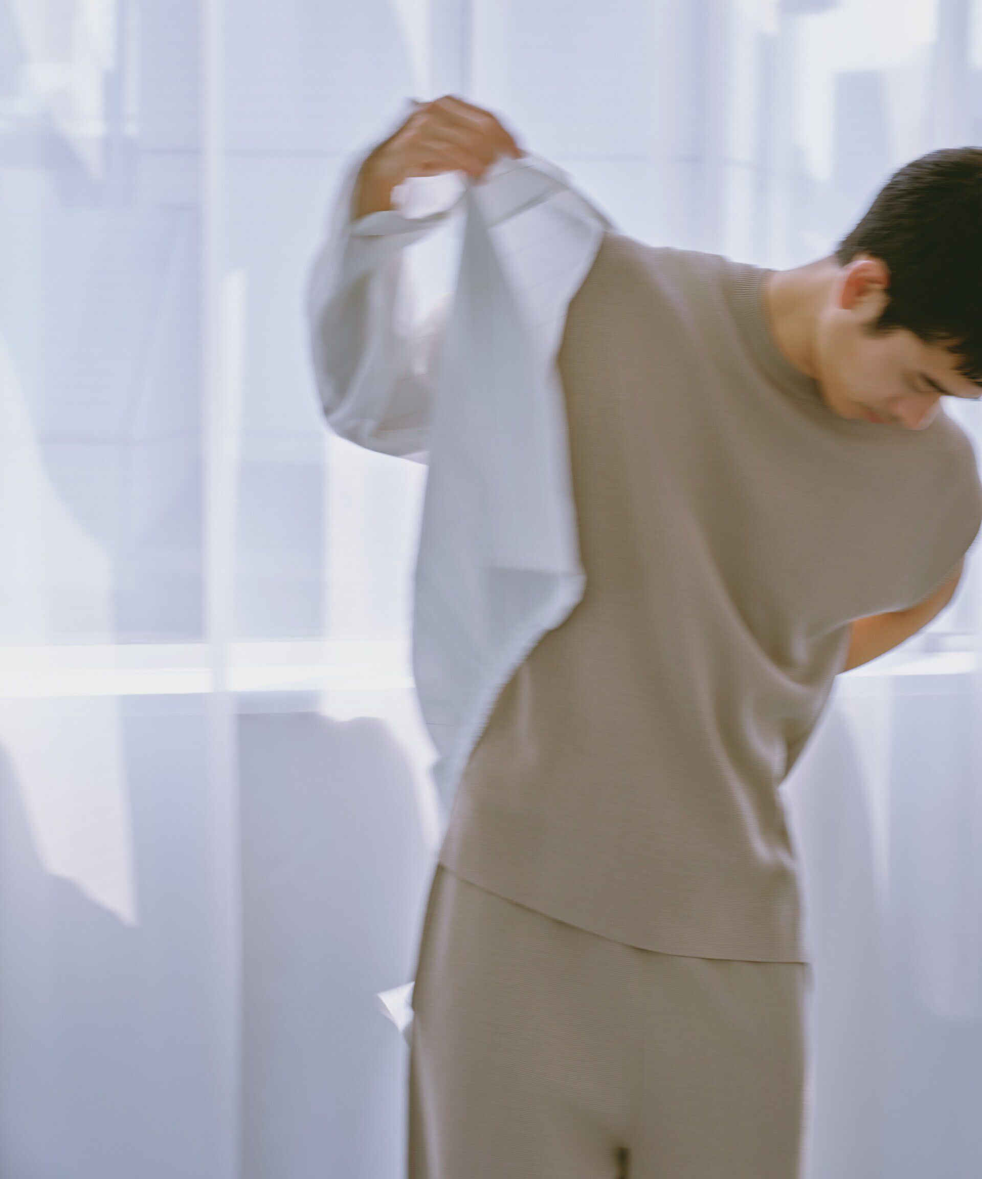 nano･universe「14ゲージミラノリブニット タンクトップ(手洗い可能)」|ニット・セーター|