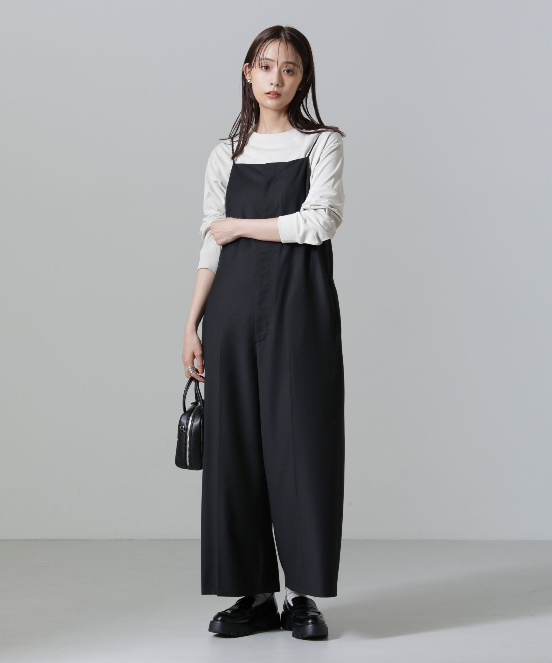 nano･universe「スーチングオールインワン」|ワンピース|ブラック