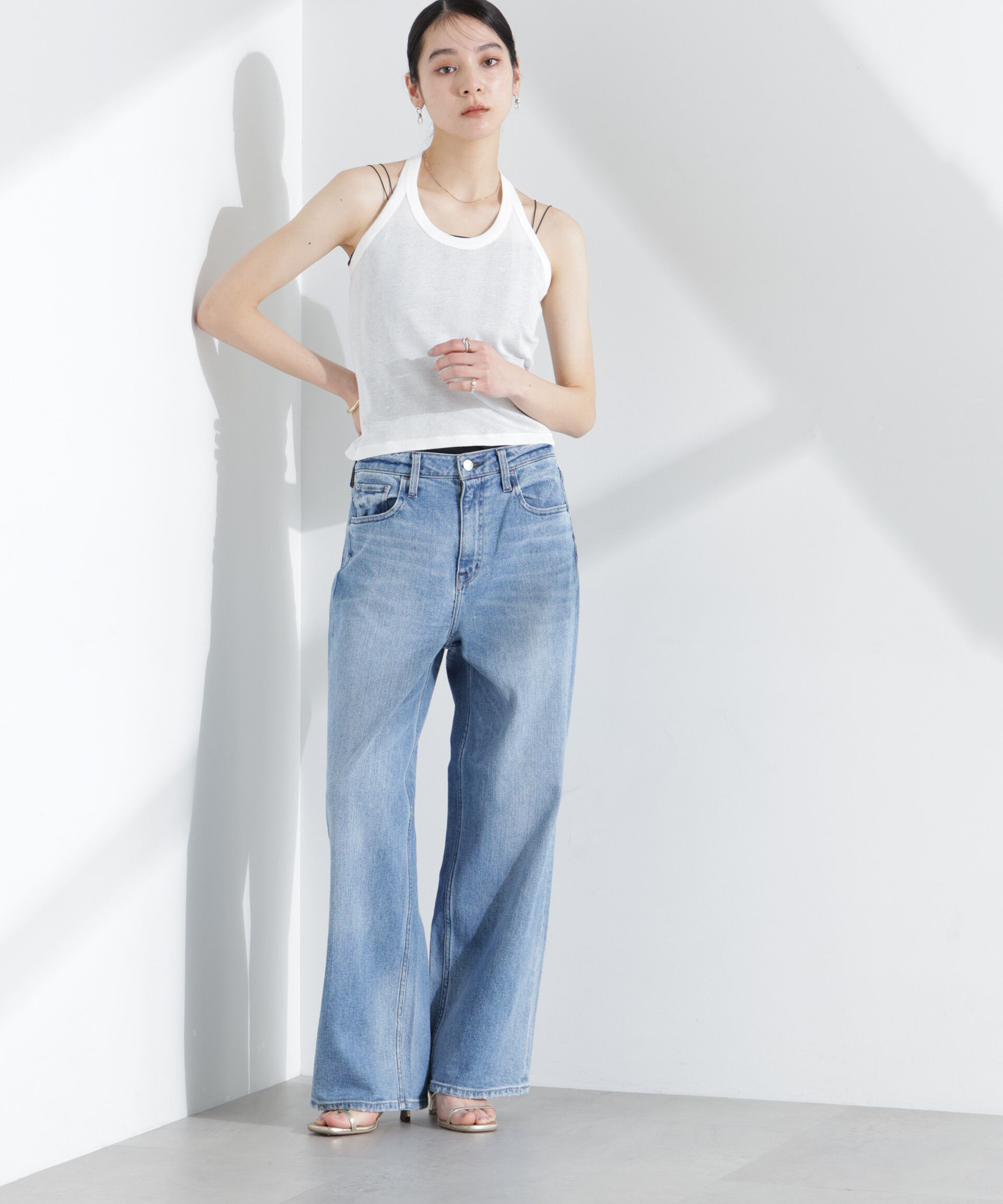 nano･universe「Robert P. Miller/Light Prib Halter tank」|Tシャツ・カットソー|