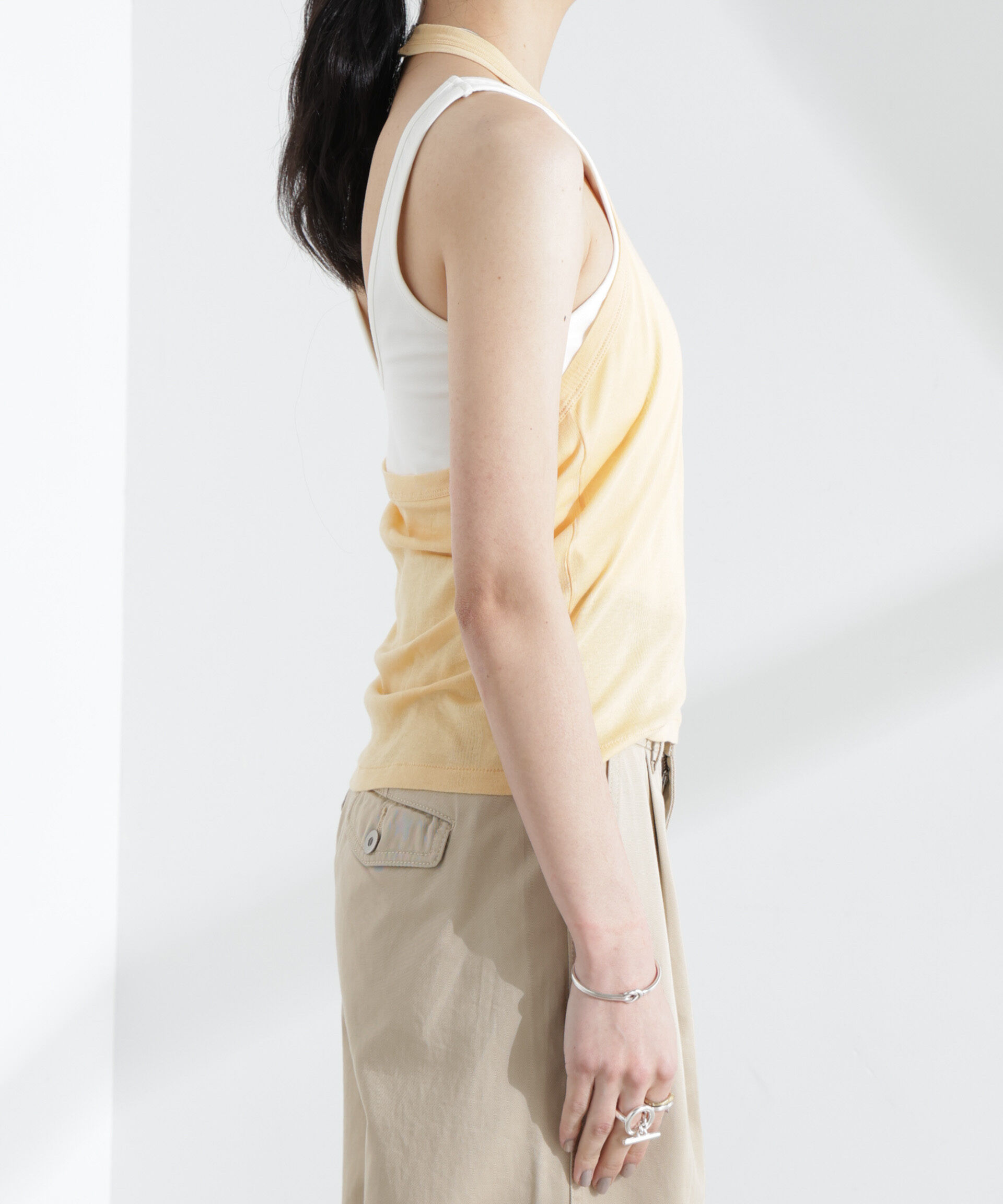 nano･universe「Robert P. Miller/Light Prib Halter tank」|Tシャツ・カットソー|