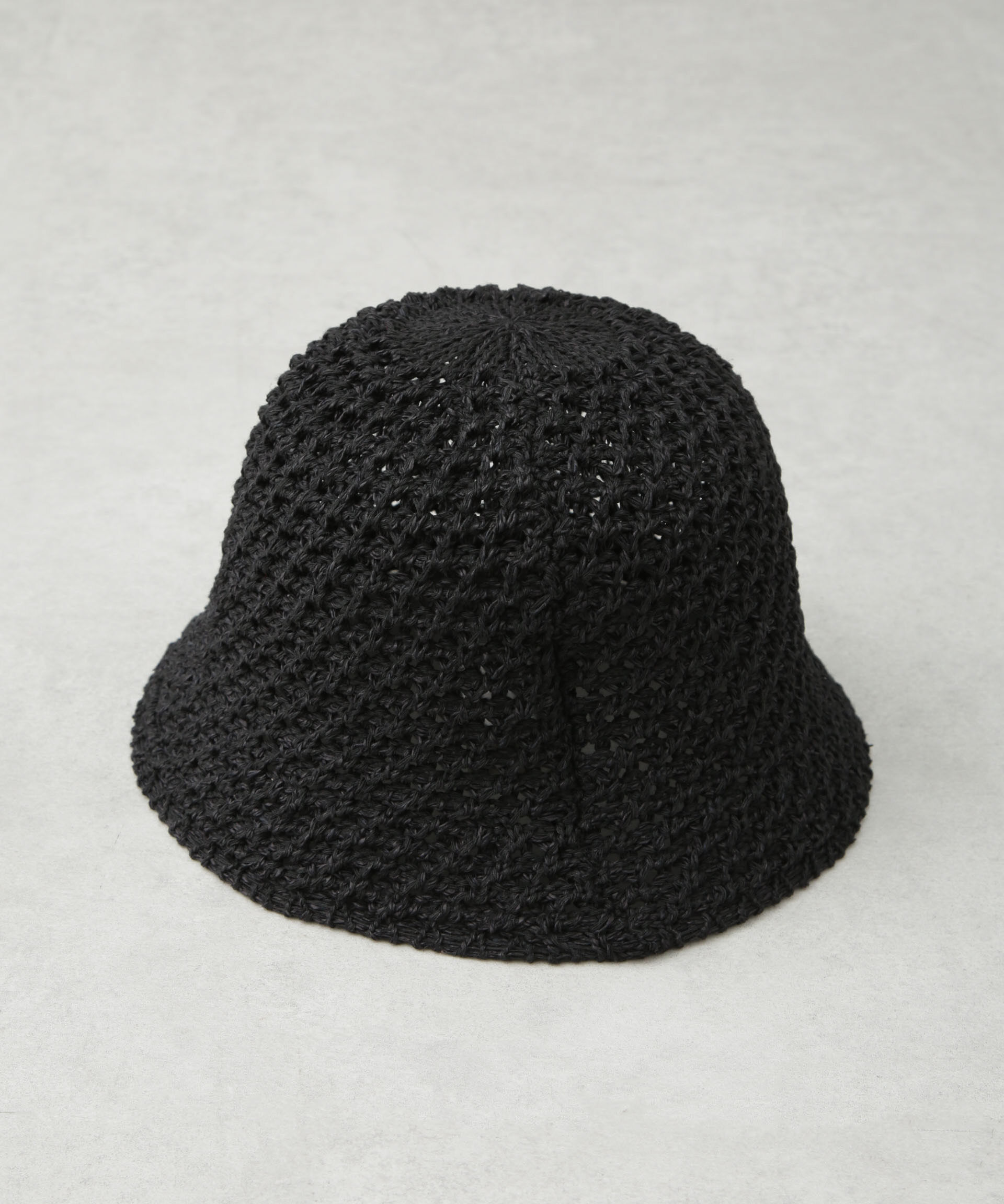 nano･universe「透かし編みサーモハット」|キャップ・キャスケット|