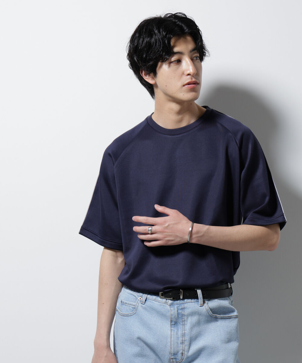 nano･universe「ラグランアジャストTシャツ 半袖」|Tシャツ・カットソー|