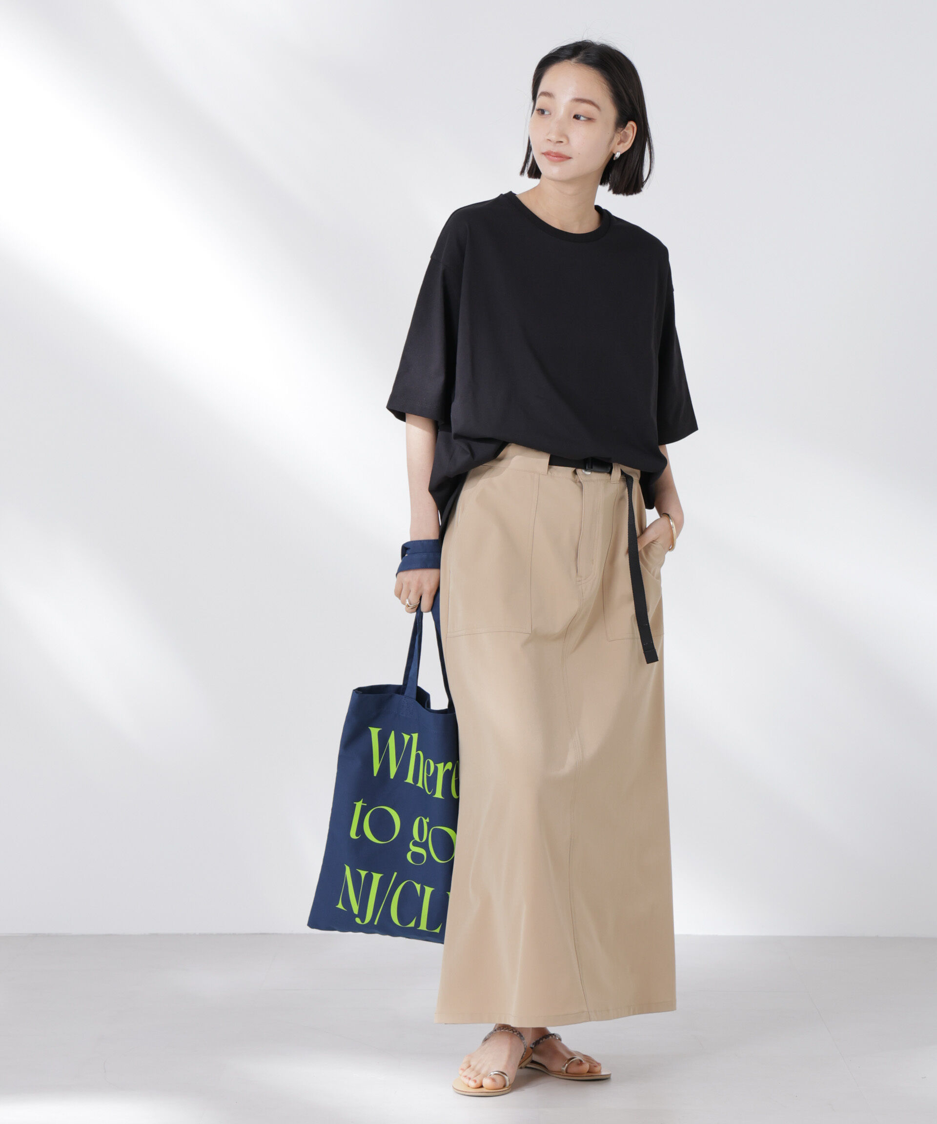 nano･universe「STORATECH 機能素材ラウンドヘムTシャツ」|Tシャツ・カットソー|