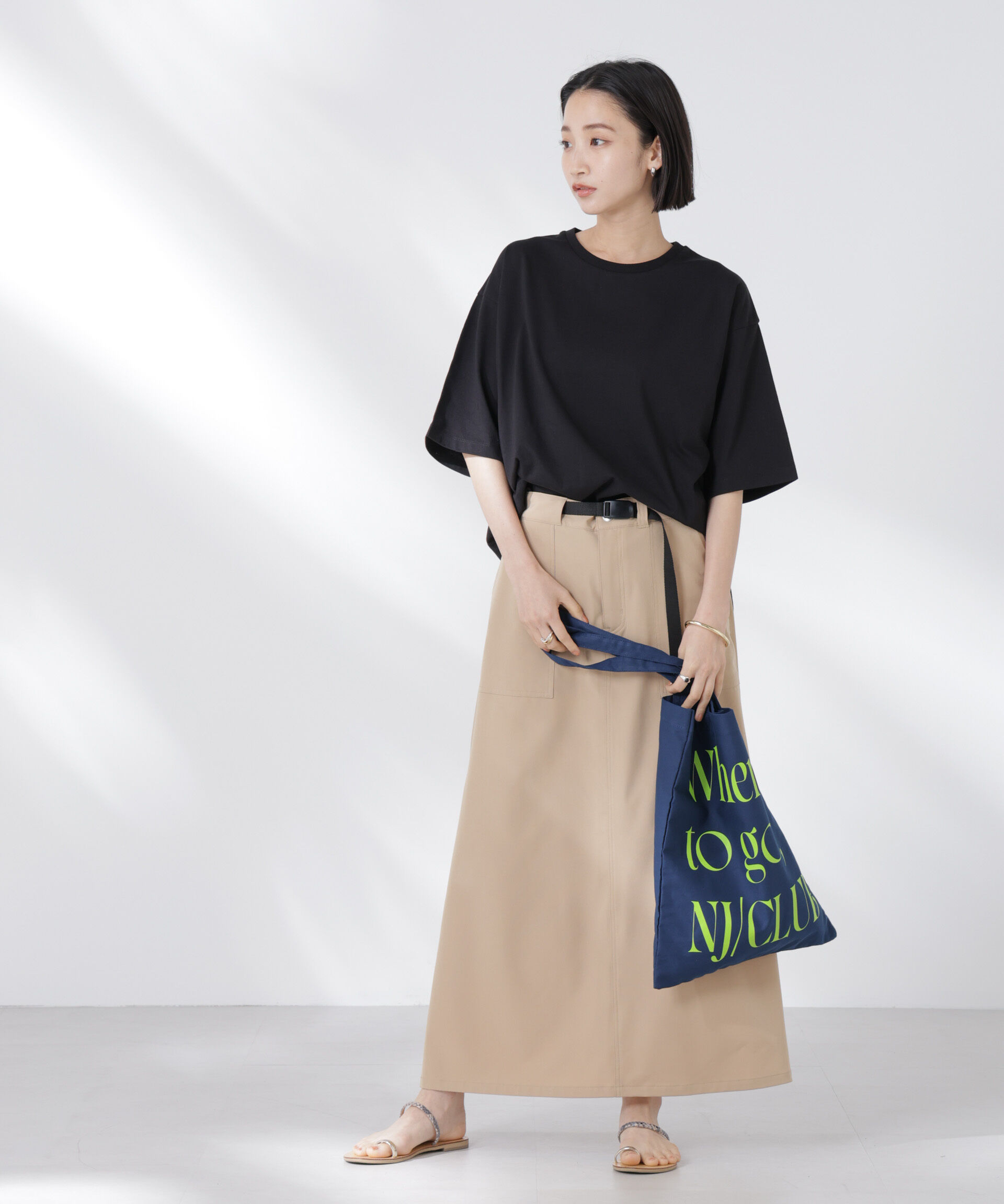 nano･universe「STORATECH 機能素材ラウンドヘムTシャツ」|Tシャツ・カットソー|