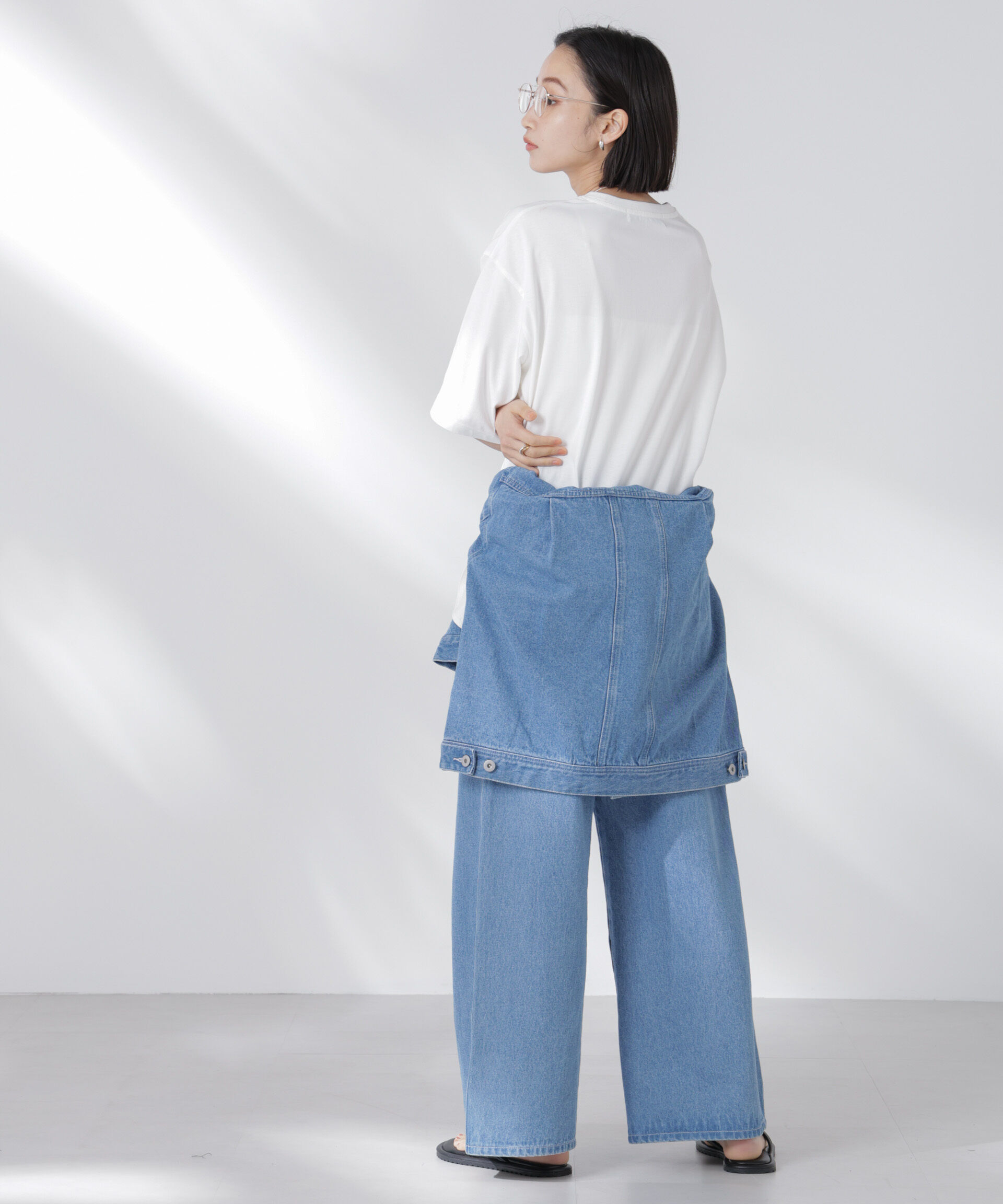 nano･universe「STORATECH 機能素材ラウンドヘムTシャツ」|Tシャツ・カットソー|