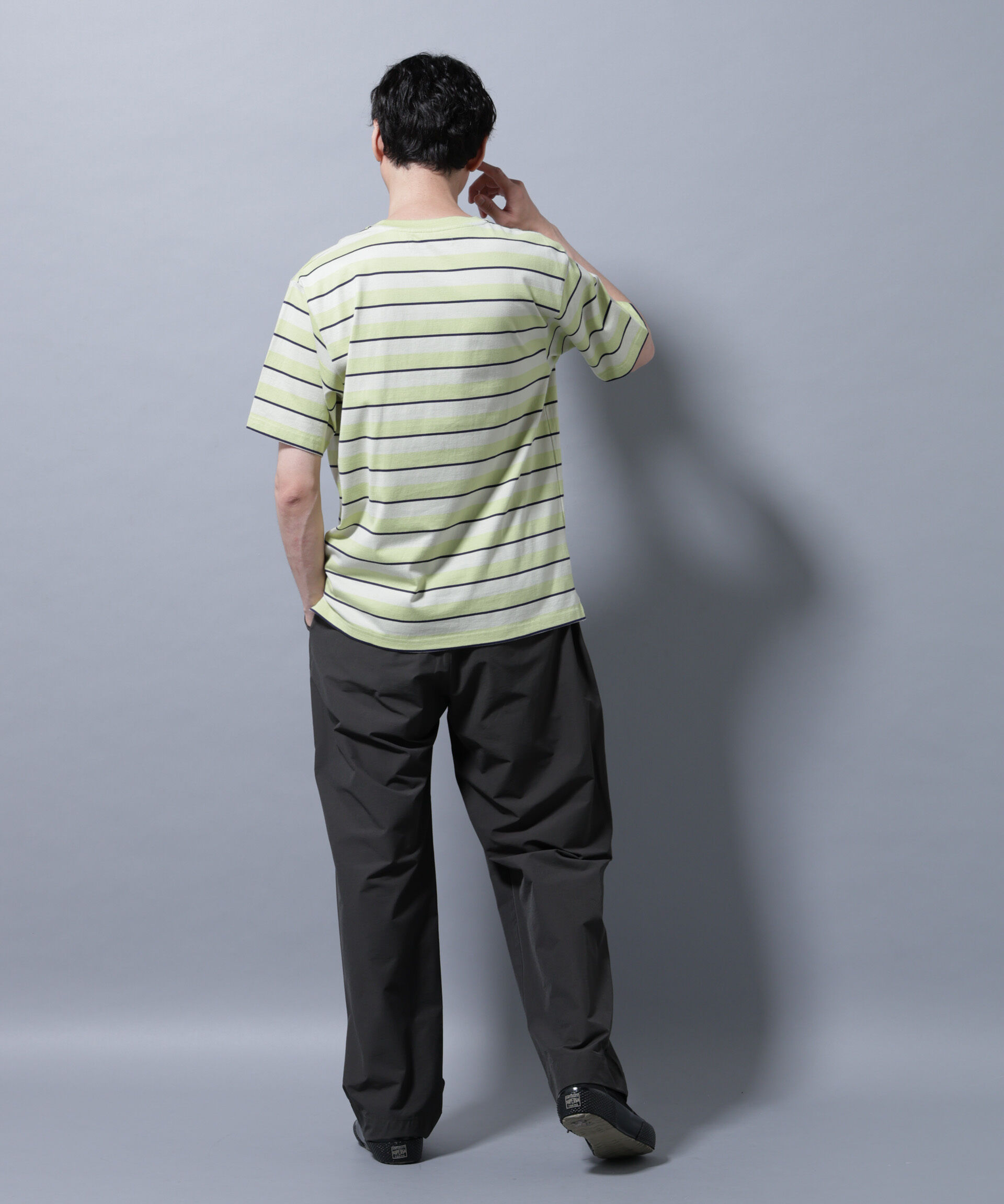 nano･universe「ナノベアボーダーTシャツ 半袖」|Tシャツ・カットソー|