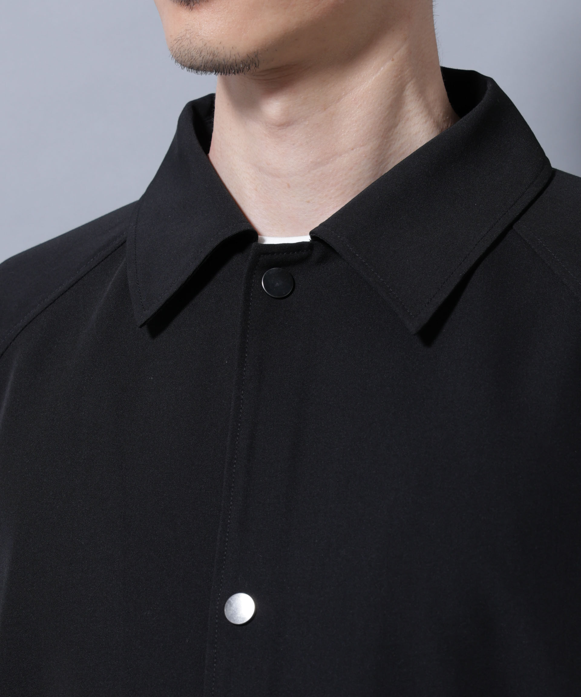 nano･universe「イタリアンドットリラックスコーチジャケット」|ブルゾン・スタジャン|