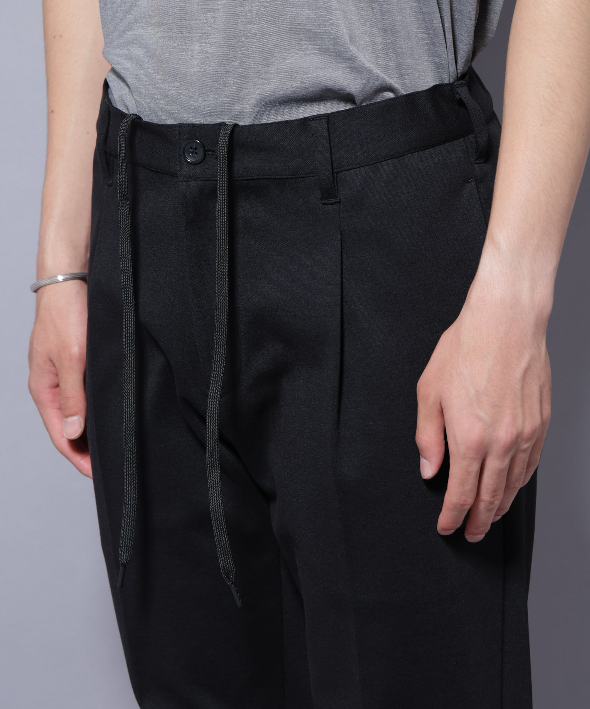 nano･universe「ストレッチカノコスラックス(セットアップ可)」|チノ|