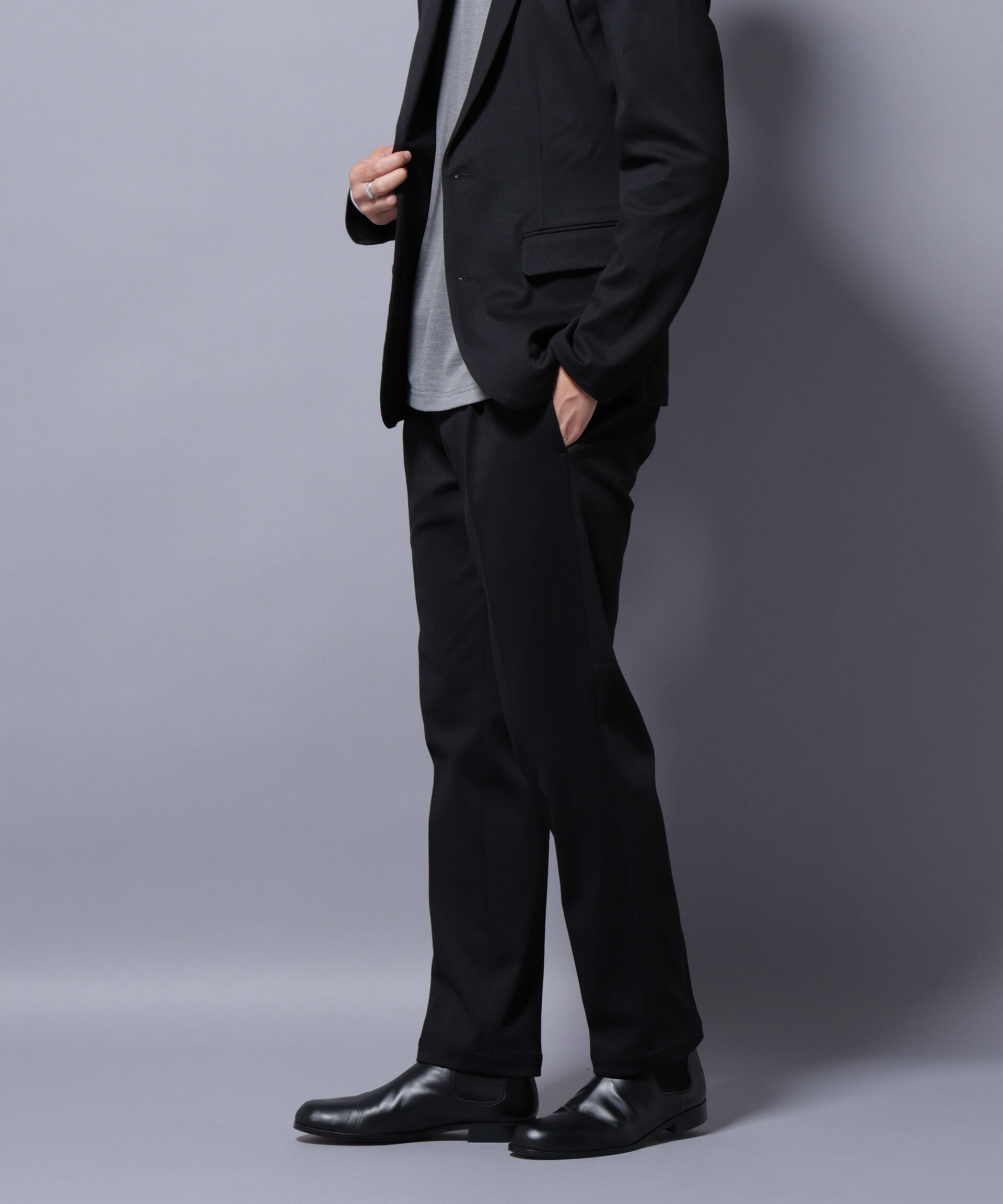 nano･universe「ストレッチカノコスラックス(セットアップ可)」|チノ|