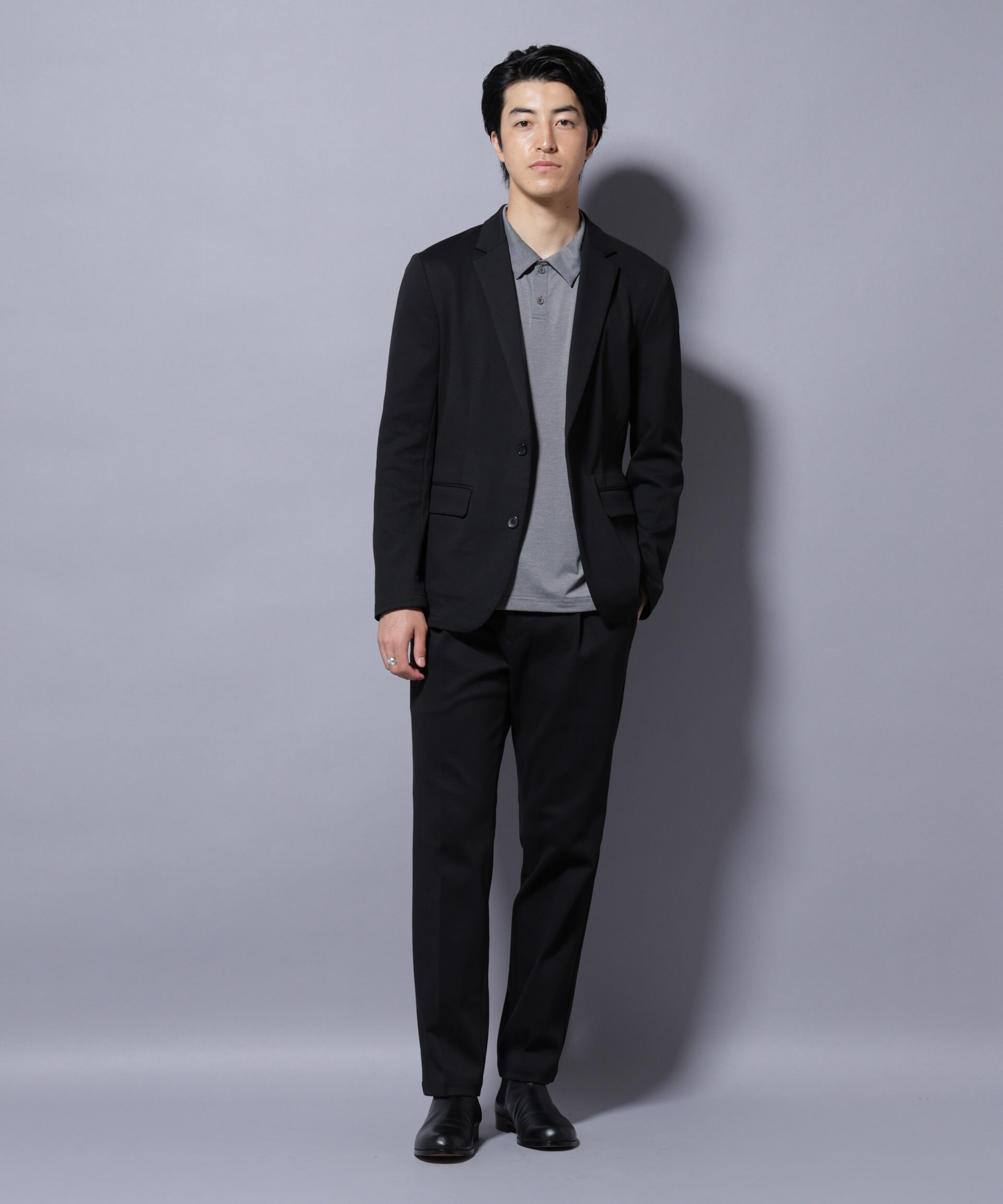 nano･universe「ストレッチカノコスラックス(セットアップ可)」|チノ|