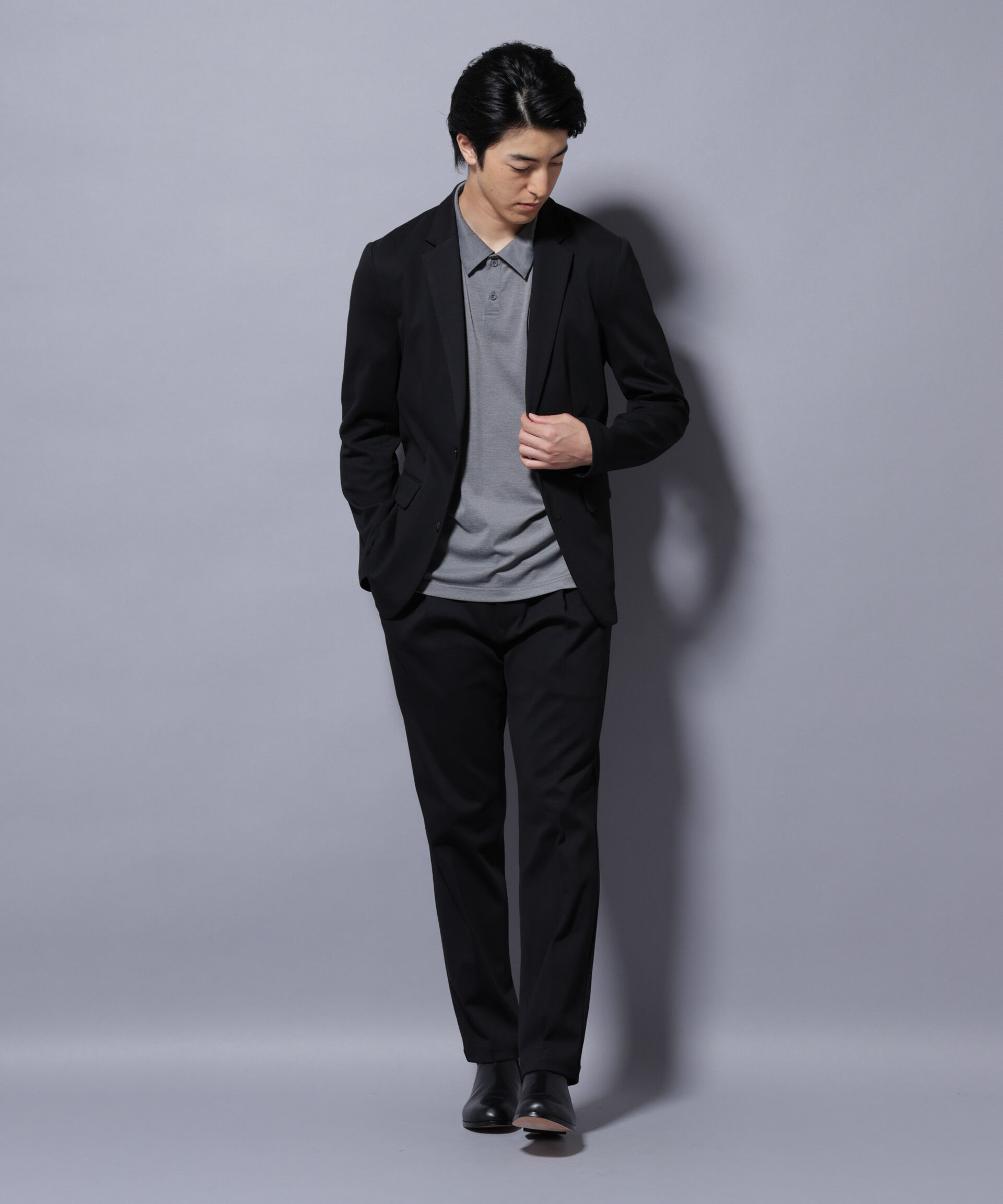 nano･universe「ストレッチカノコスラックス(セットアップ可)」|チノ|