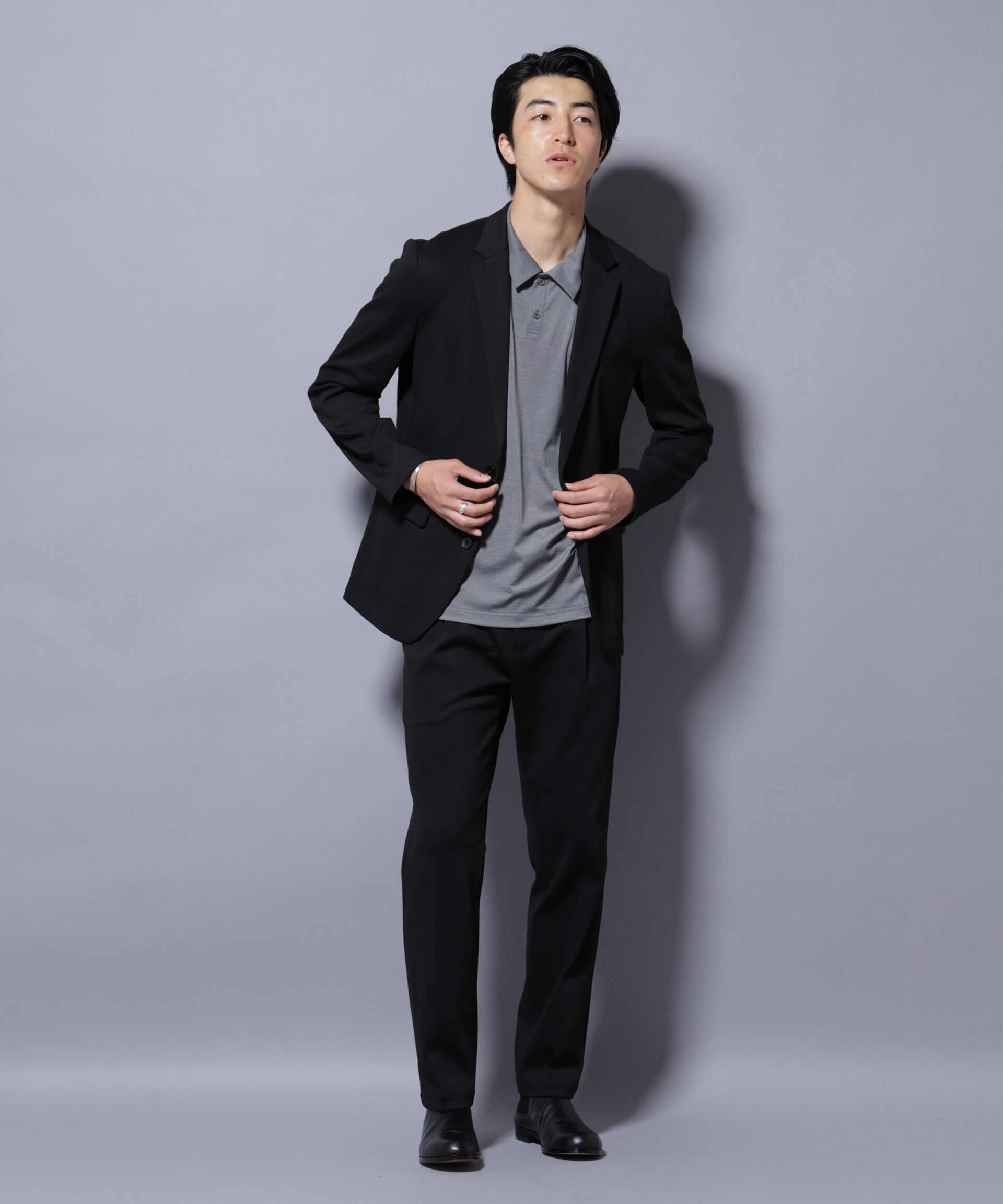 nano･universe「ストレッチカノコスラックス(セットアップ可)」|チノ|