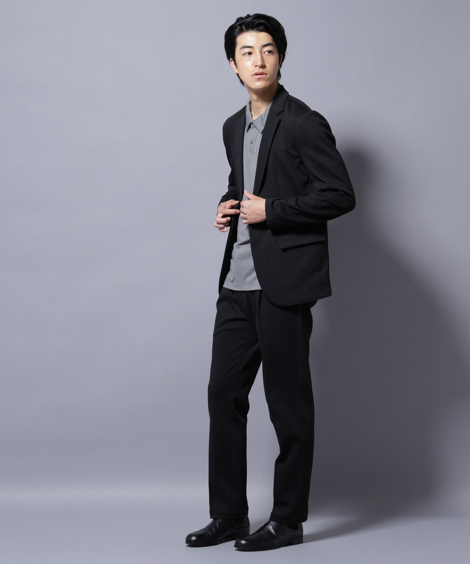 nano･universe「ストレッチカノコスラックス(セットアップ可)」|チノ|