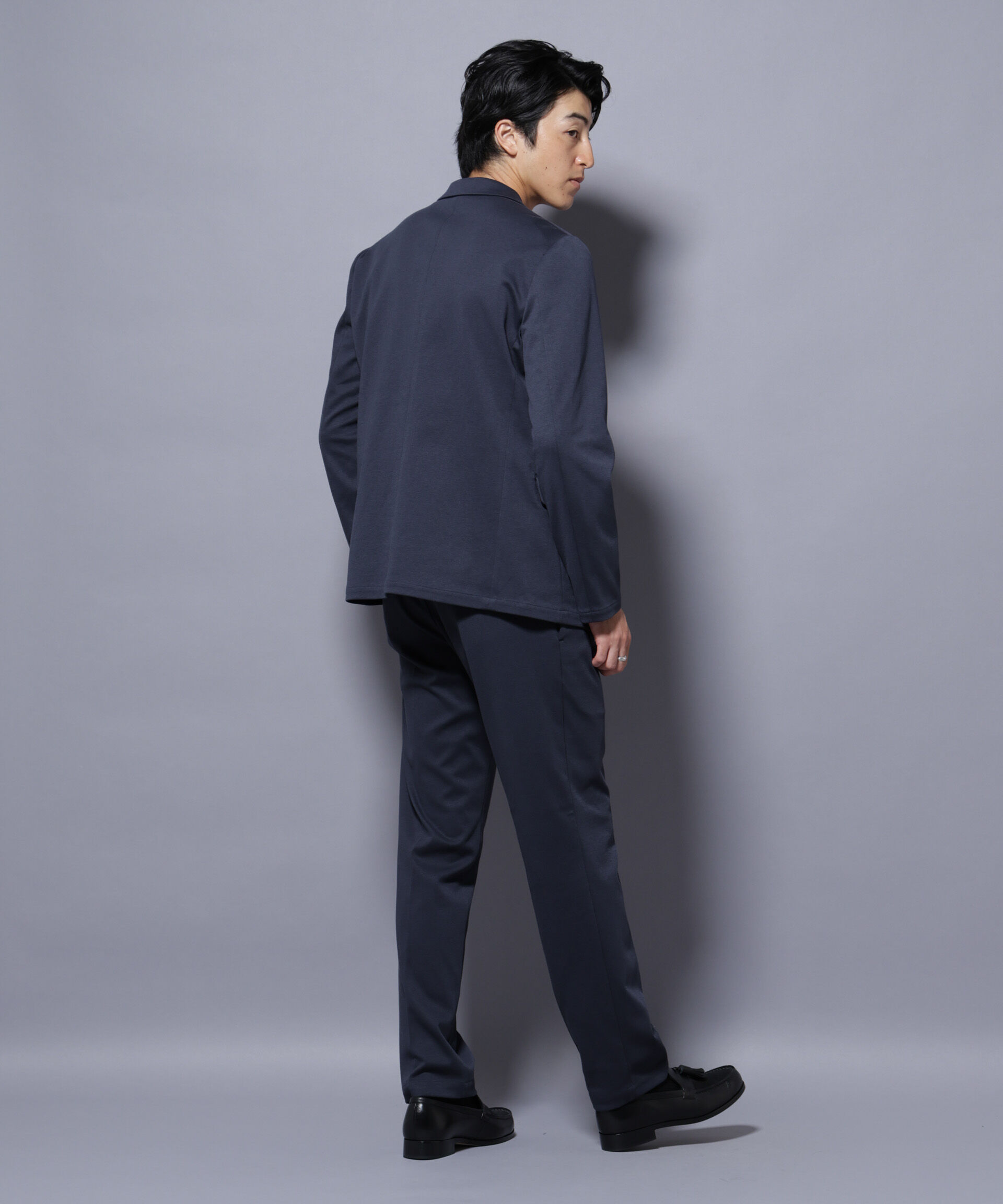 nano･universe「ストレッチカノコスラックス(セットアップ可)」|チノ|