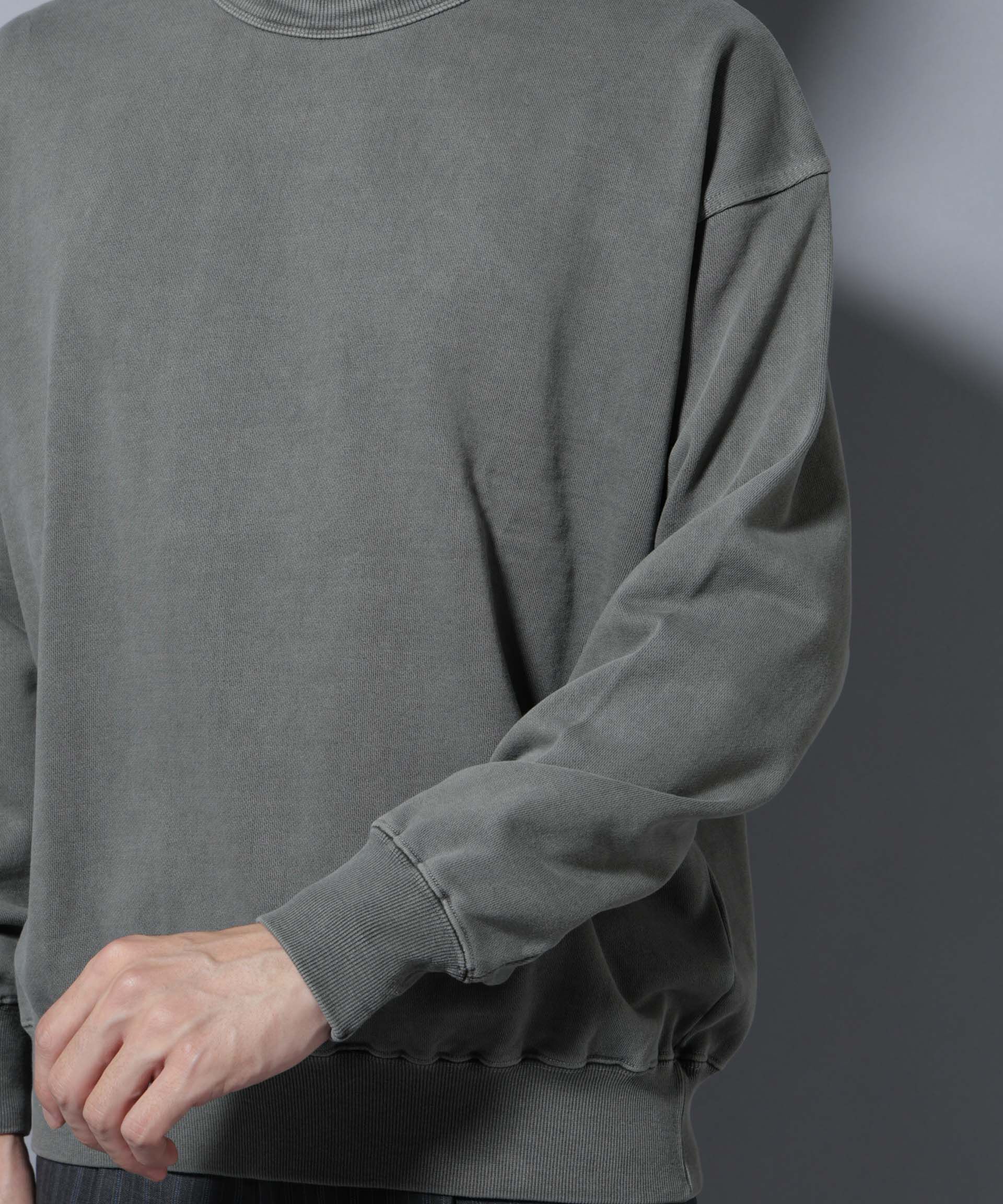 nano･universe「ヴィンテージライク クルーネックスウェット」|Tシャツ・カットソー|