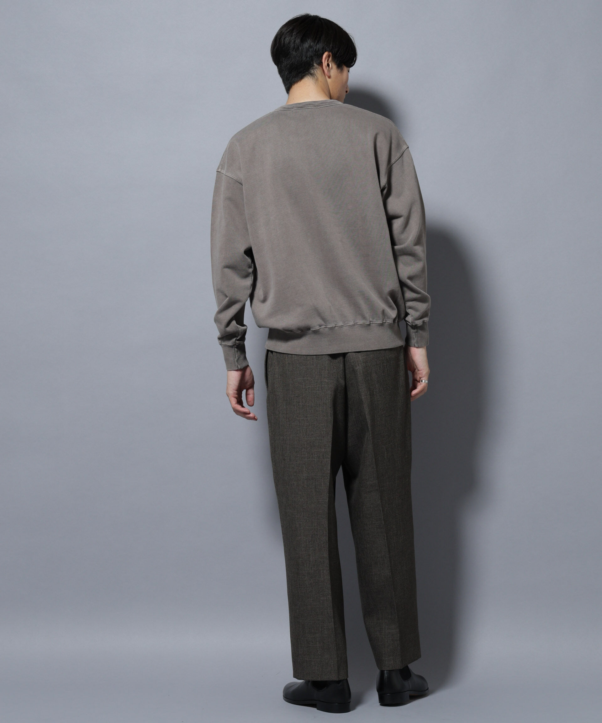 nano･universe「ヴィンテージライク クルーネックスウェット」|Tシャツ・カットソー|