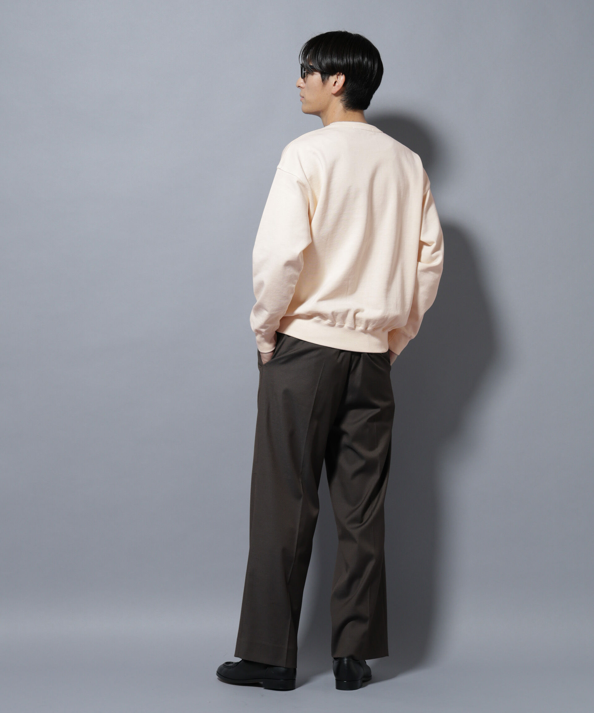 nano･universe「ヴィンテージライク クルーネックスウェット」|Tシャツ・カットソー|