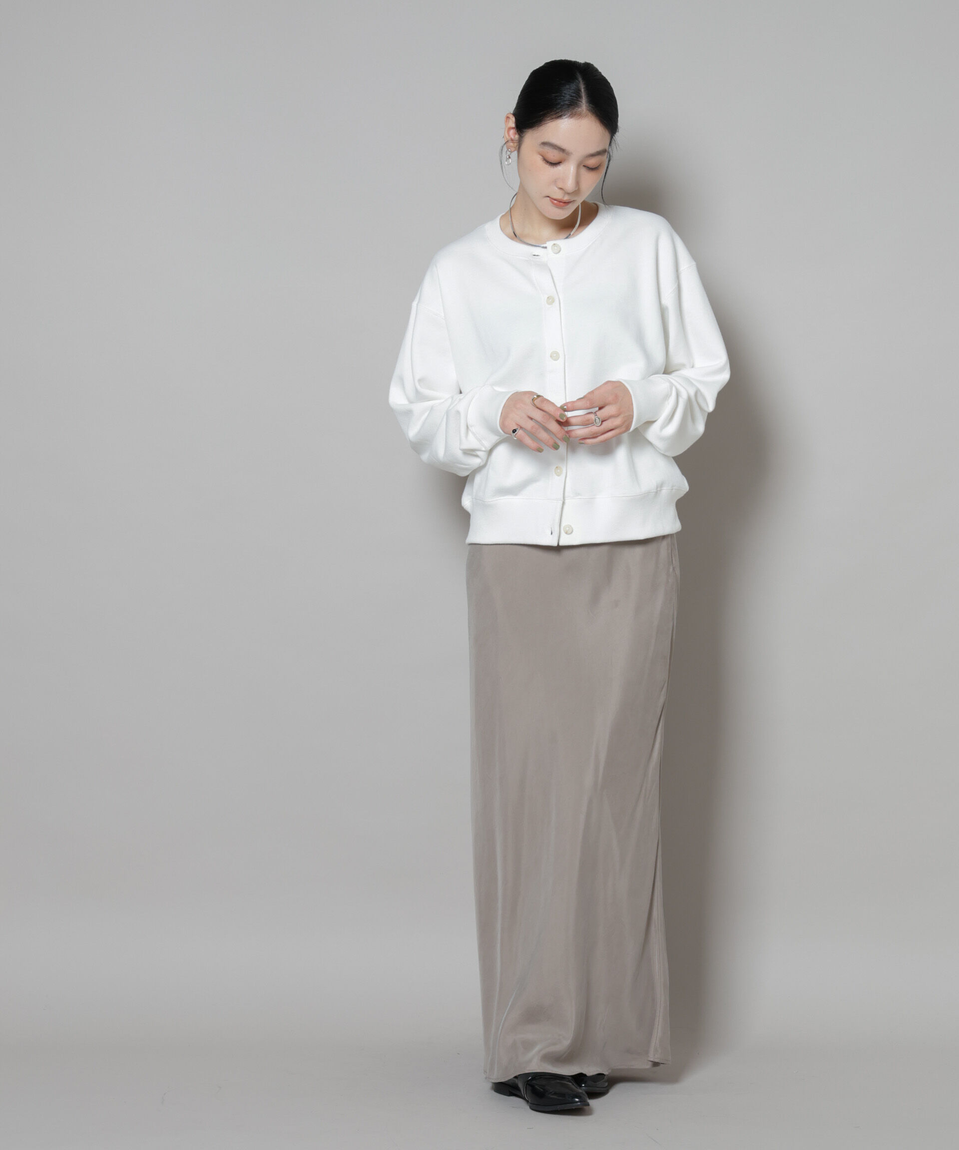 nano･universe「RUSSELL ATHLETIC/別注 Mini Logo Sweat Cardigan」|Tシャツ・カットソー|