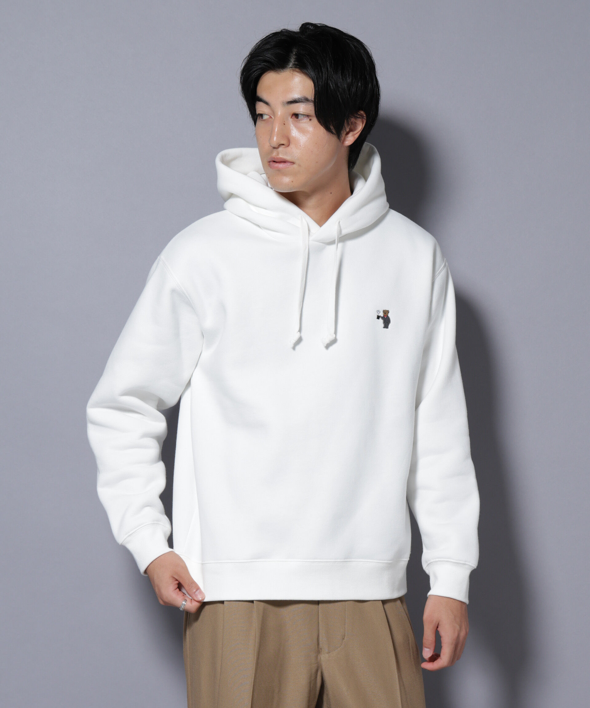 nano･universe「ナノベア 裏起毛フーディー サーカス」|Tシャツ・カットソー|