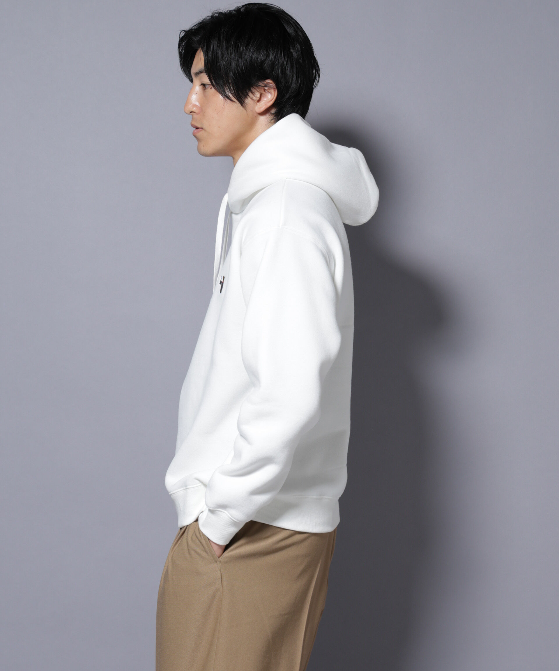 nano･universe「ナノベア 裏起毛フーディー サーカス」|Tシャツ・カットソー|