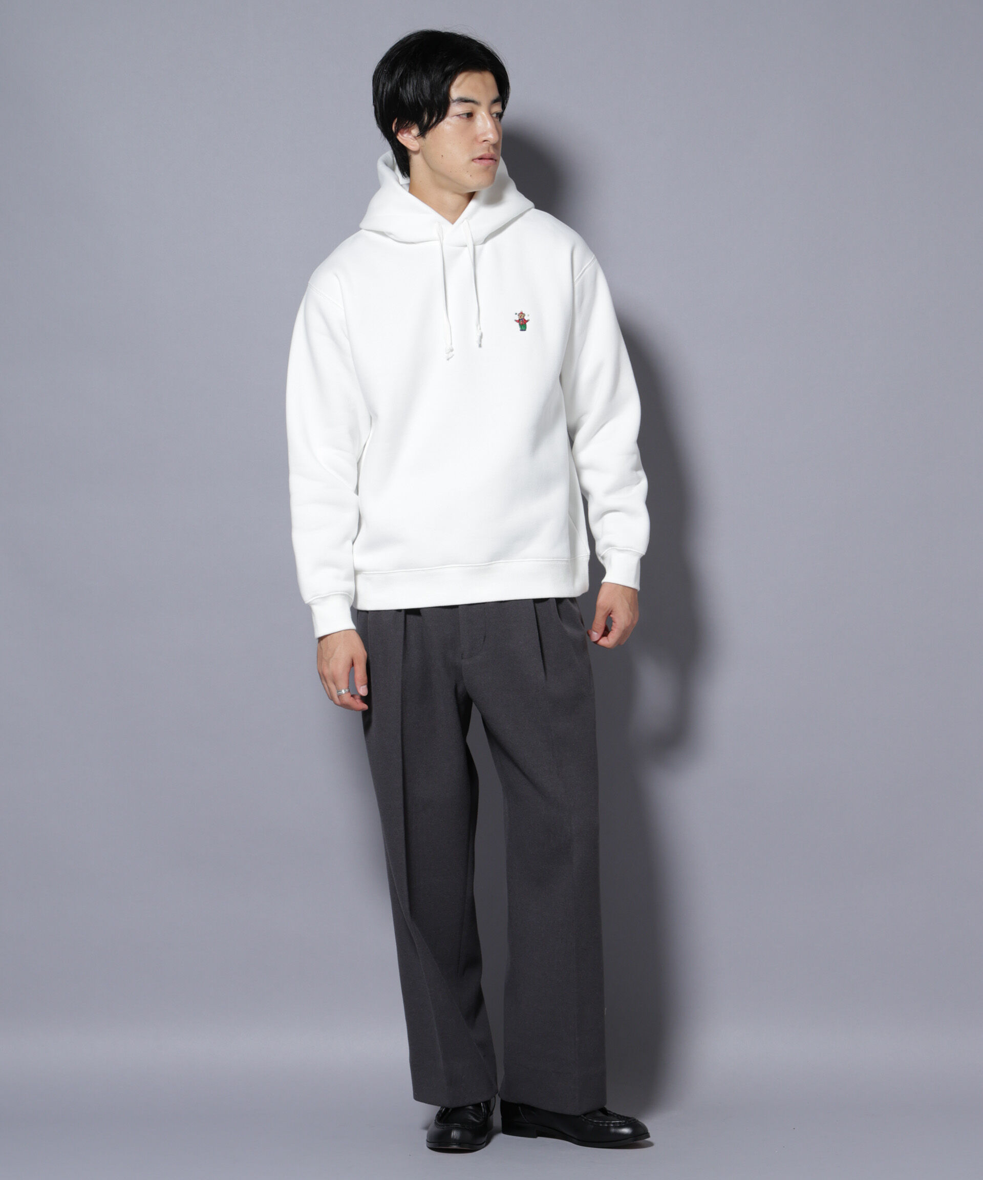 nano･universe「ナノベア 裏起毛フーディー サーカス」|Tシャツ・カットソー|