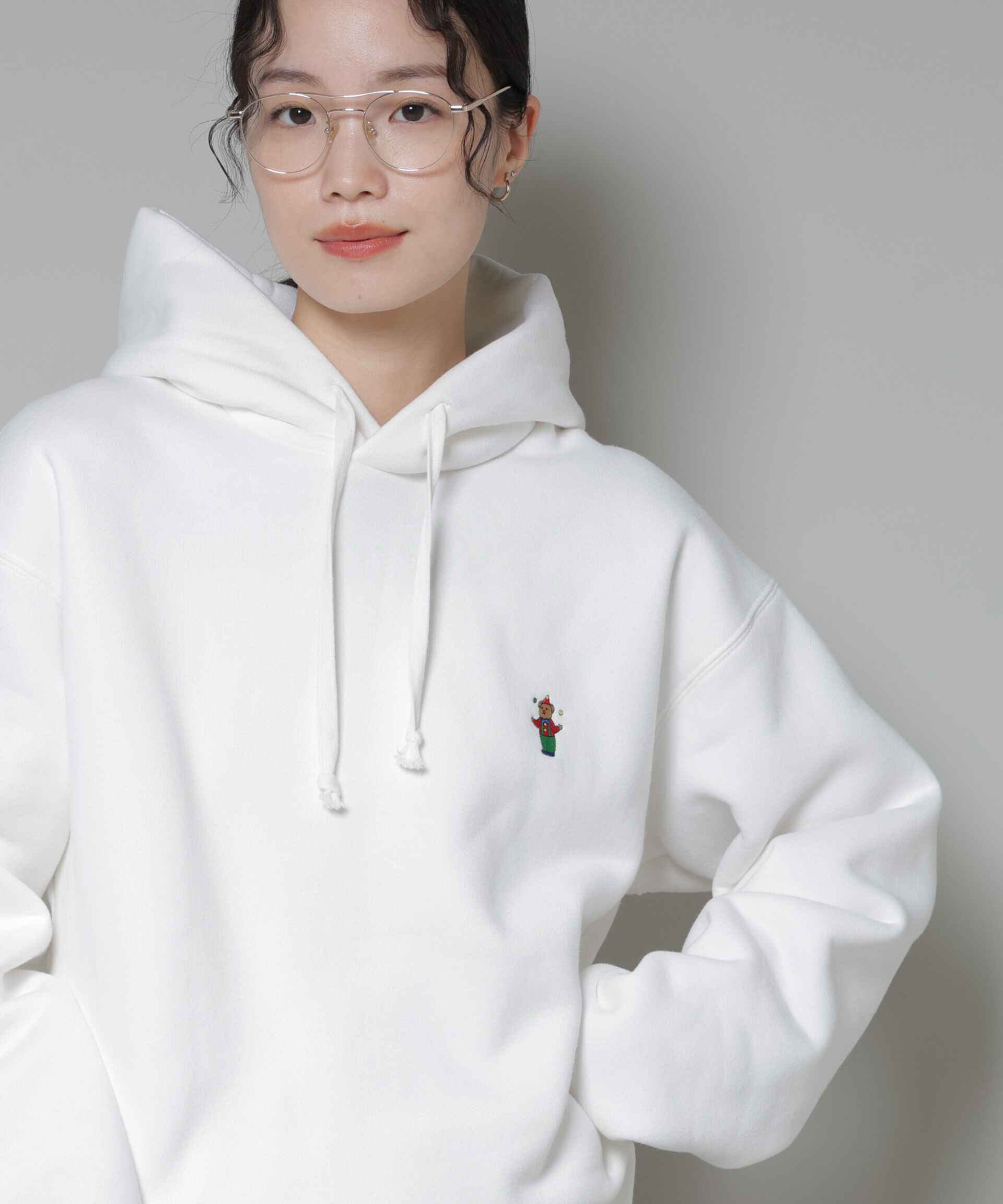 nano･universe「ナノベア 裏起毛フーディー サーカス」|Tシャツ・カットソー|