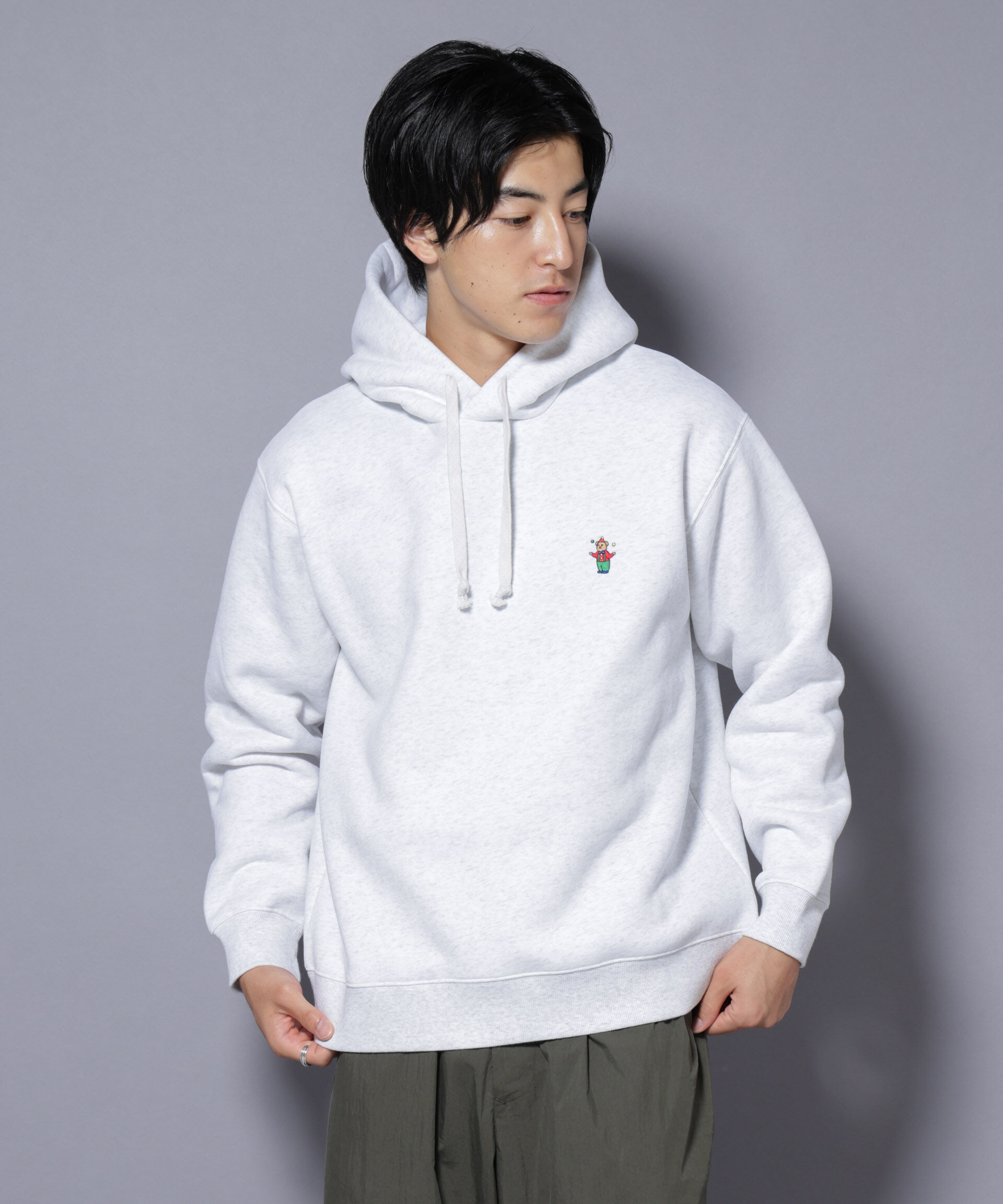 nano･universe「ナノベア 裏起毛フーディー サーカス」|Tシャツ・カットソー|