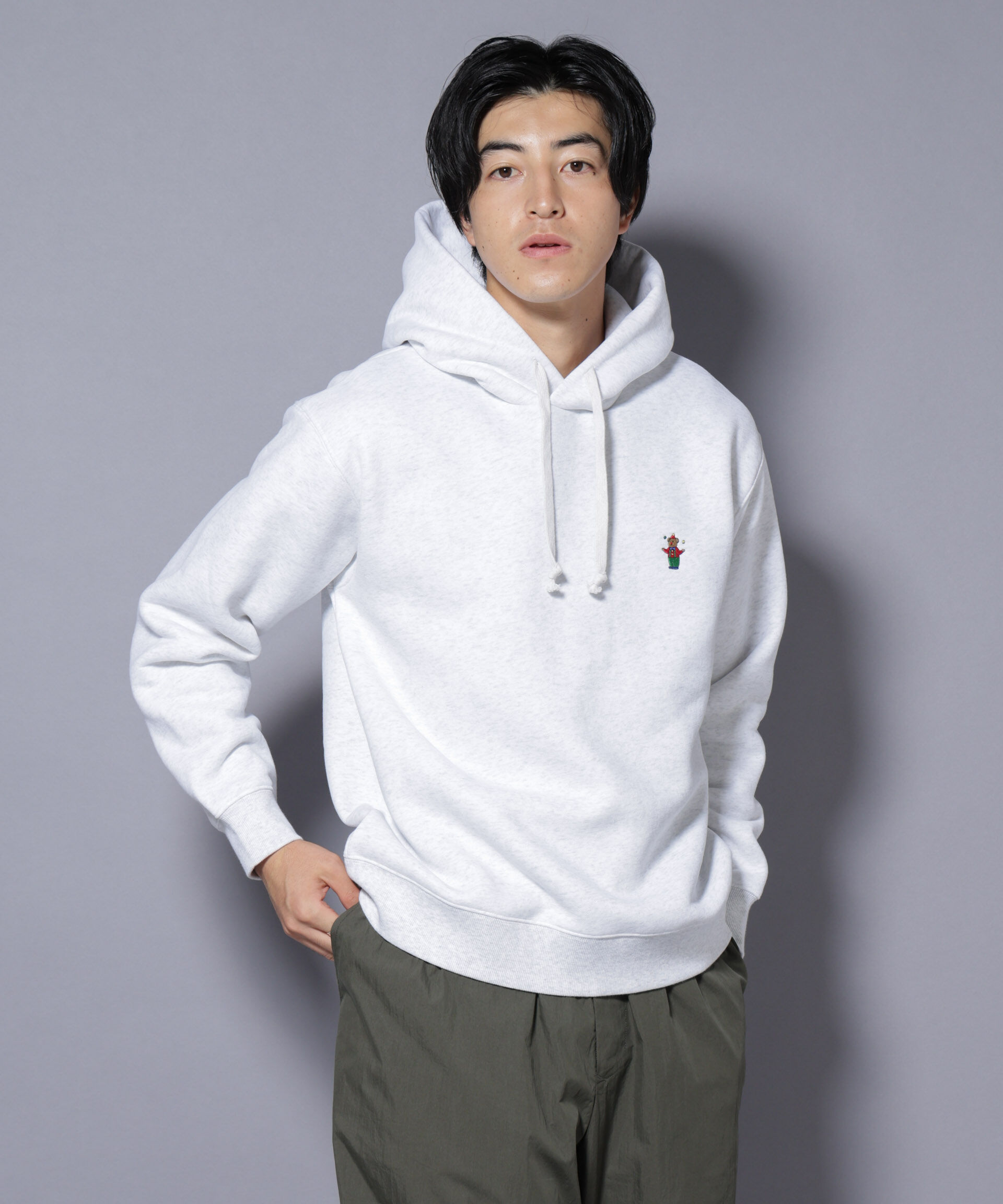 nano･universe「ナノベア 裏起毛フーディー サーカス」|Tシャツ・カットソー|