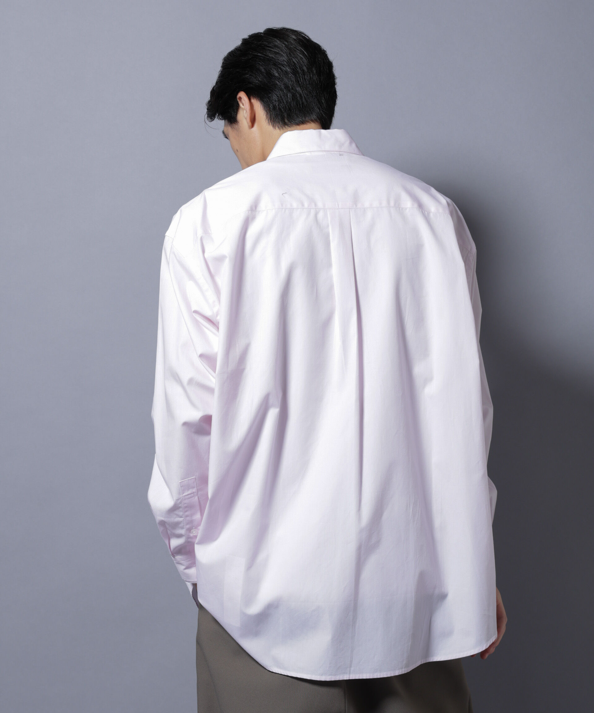 nano･universe「｢SIDOGRAS-SIDOPOPEL｣ マイクロストライプシャツ」|シャツ・ブラウス|