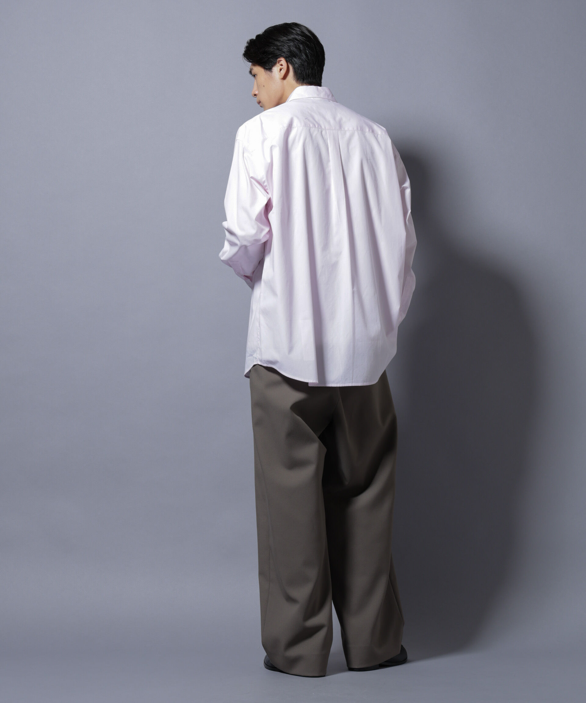 nano･universe「｢SIDOGRAS-SIDOPOPEL｣ マイクロストライプシャツ」|シャツ・ブラウス|