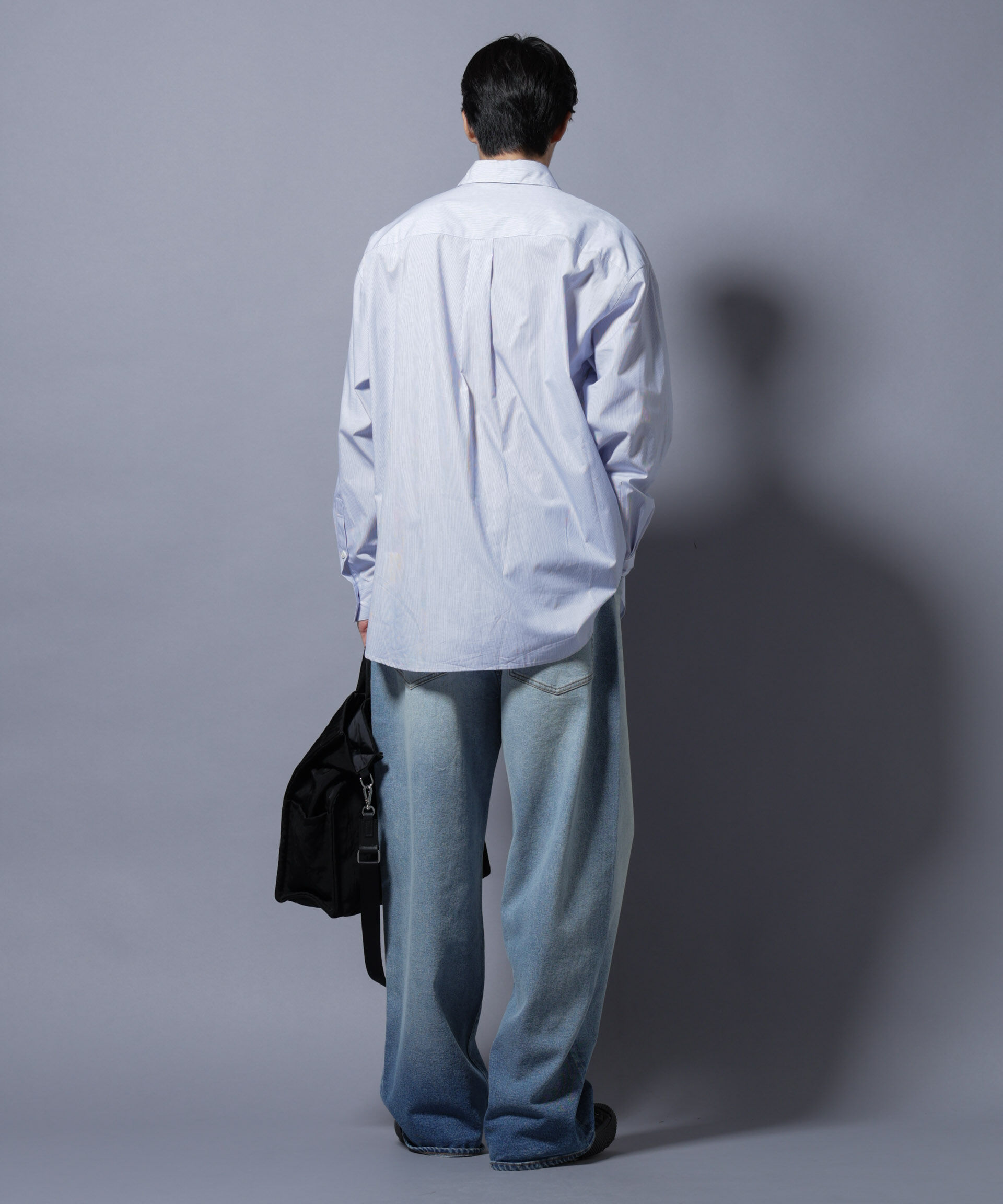 nano･universe「｢SIDOGRAS-SIDOPOPEL｣ マイクロストライプシャツ」|シャツ・ブラウス|