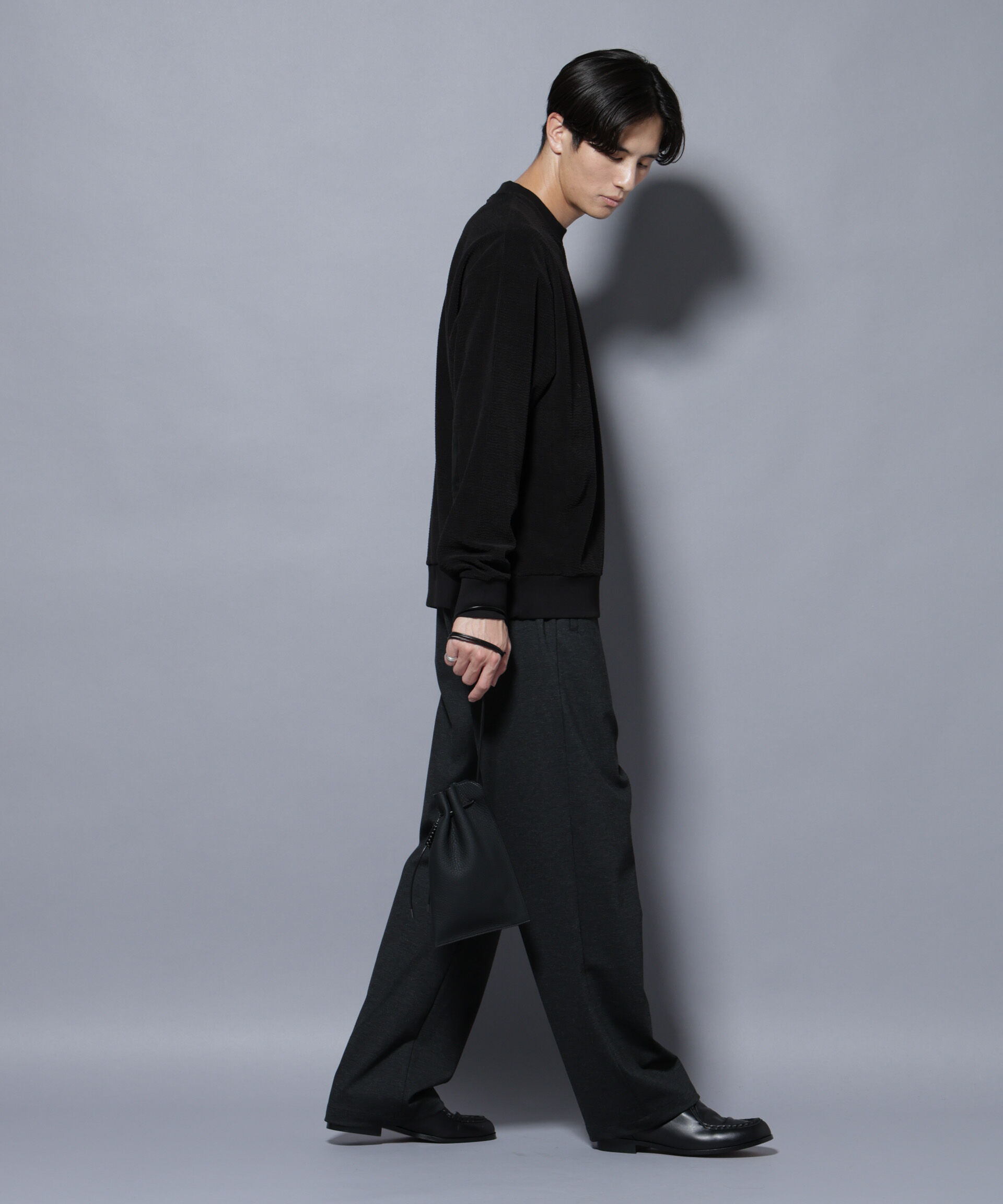 nano･universe「モールJQDコーデュロイクルーネックプルオーバー」|Tシャツ・カットソー|