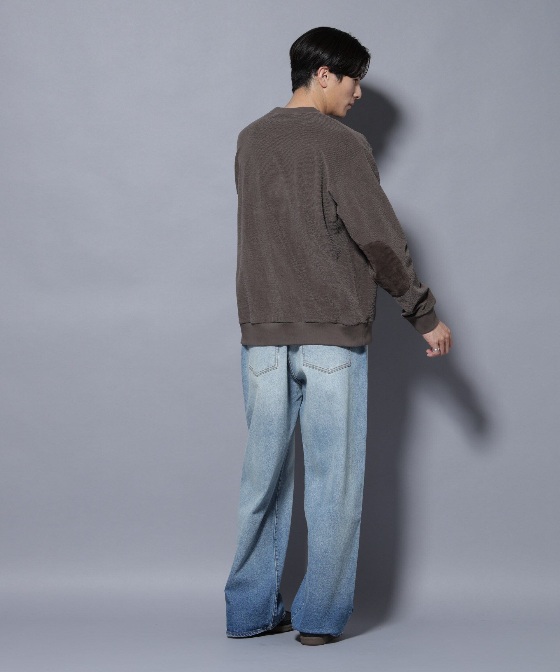 nano･universe「モールJQDコーデュロイクルーネックプルオーバー」|Tシャツ・カットソー|