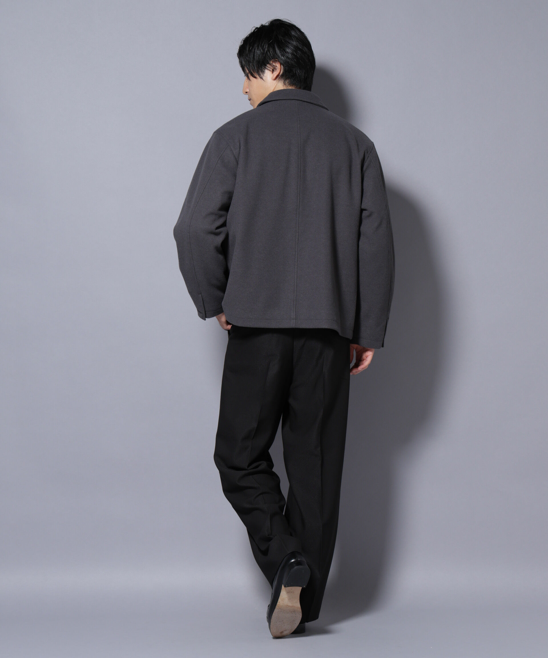 nano･universe「テックメルトンショートブルゾン」|ブルゾン・スタジャン|