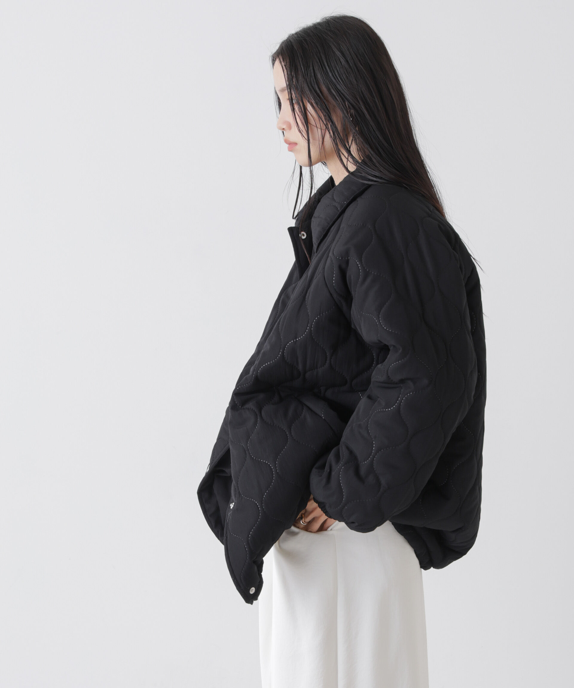 nano･universe「ひょうたんキルトラグランミドルコート」|その他|